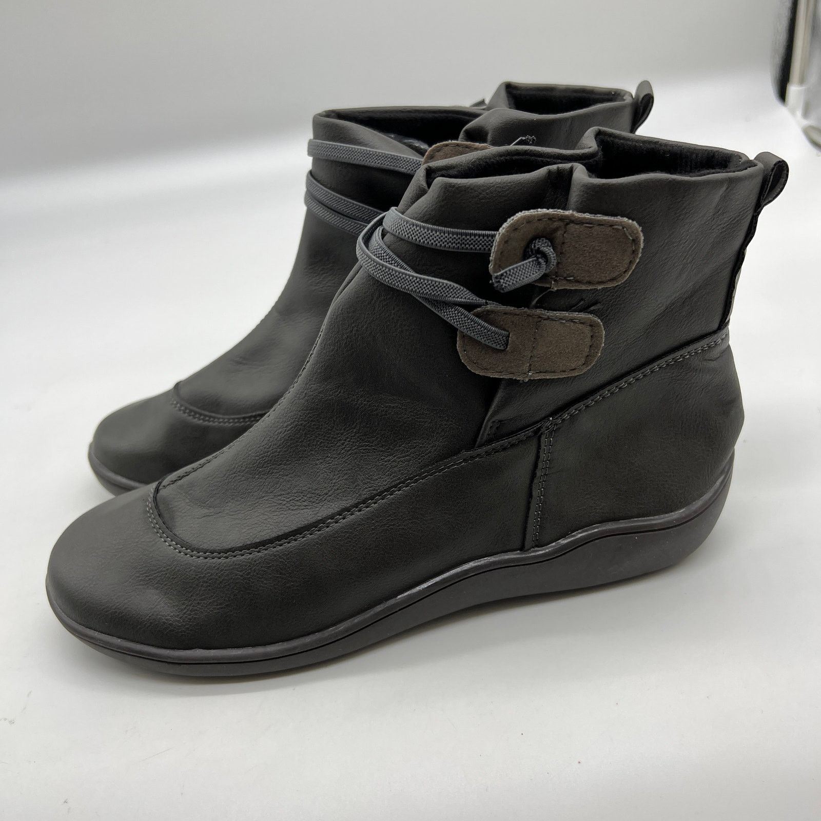 Other Women Ankle Boots Low Heel Slip on Comfortab Size US 8 / IT 38 - 1 Thumbnail