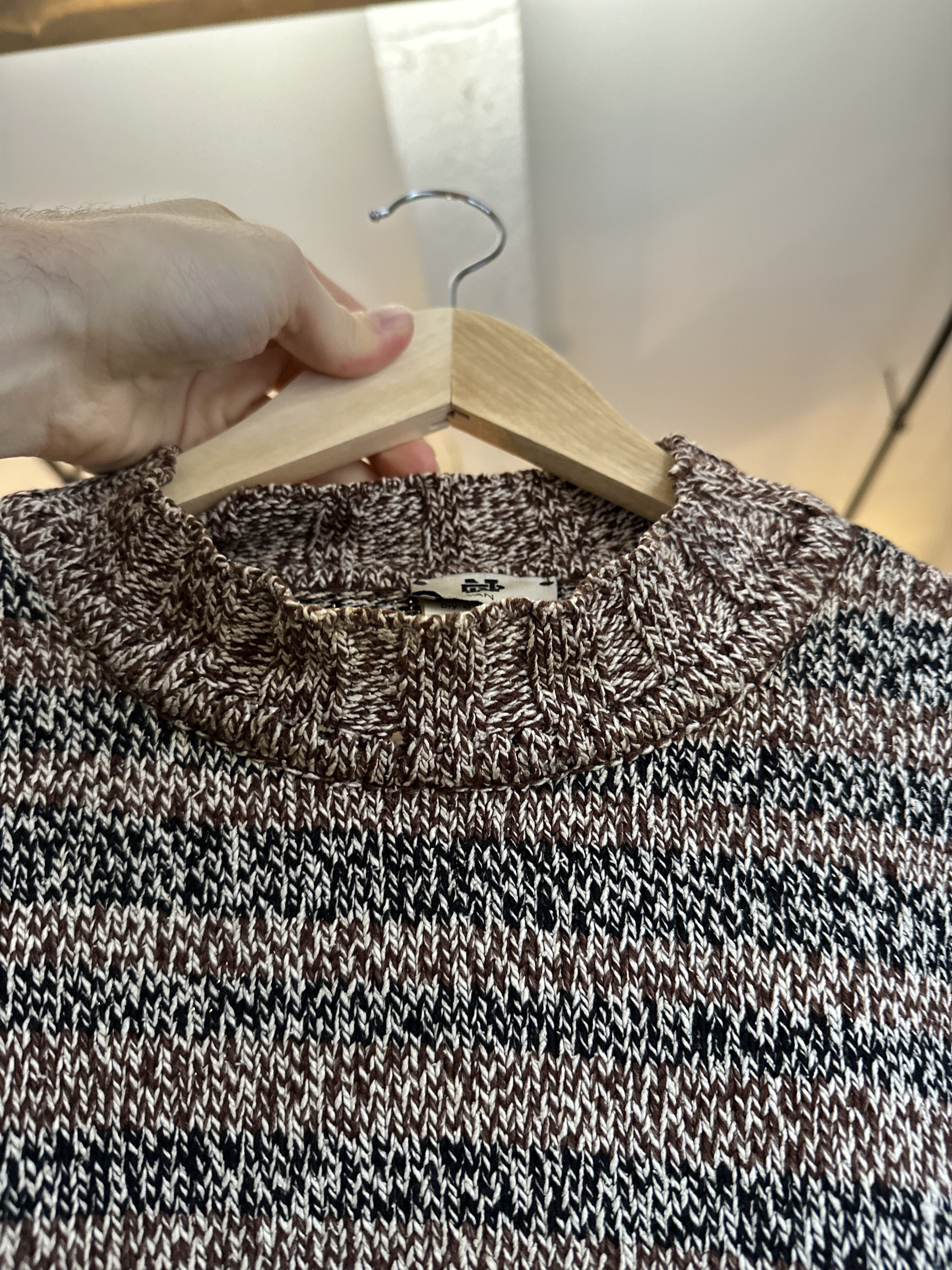 Dries Van Noten Dries Van Noten 1990s Striped Sweater Size US XL / EU 56 / 4 - 2 Thumbnail
