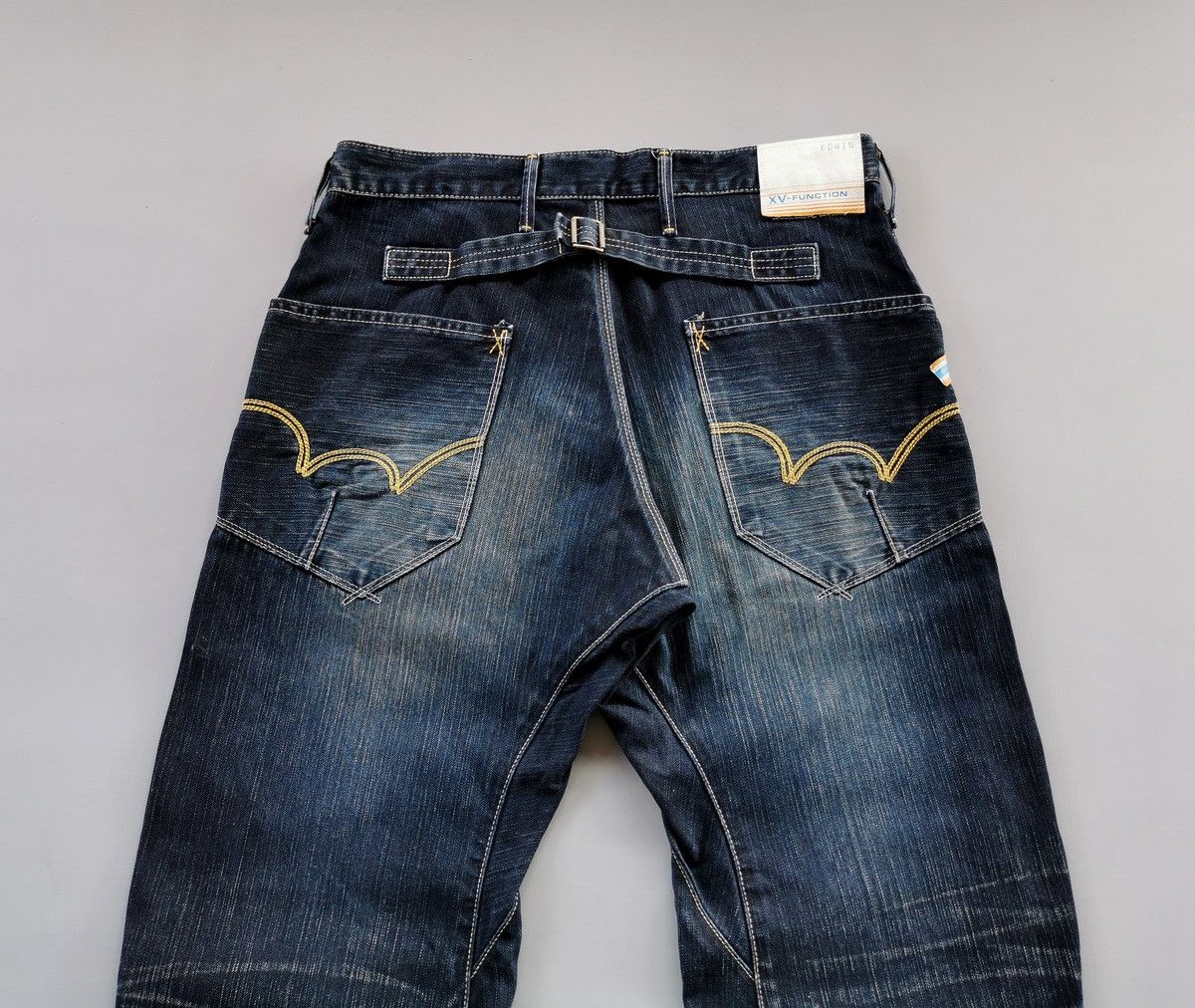 Edwin Loose Fit Edwin XV Function Bowleg Denim Jeans Size US 34 / EU 50 - 2 Thumbnail