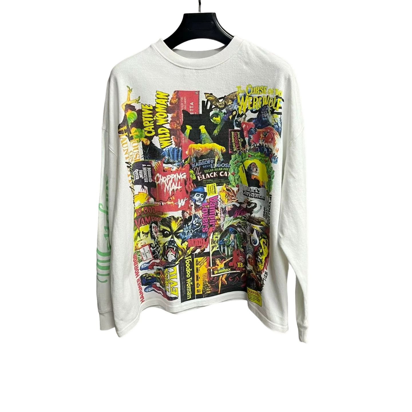 WE11DONE WE11DONE Poster Graphic Print Sweatshirt Size S Size US S / EU 44-46 / 1 - 1 Thumbnail