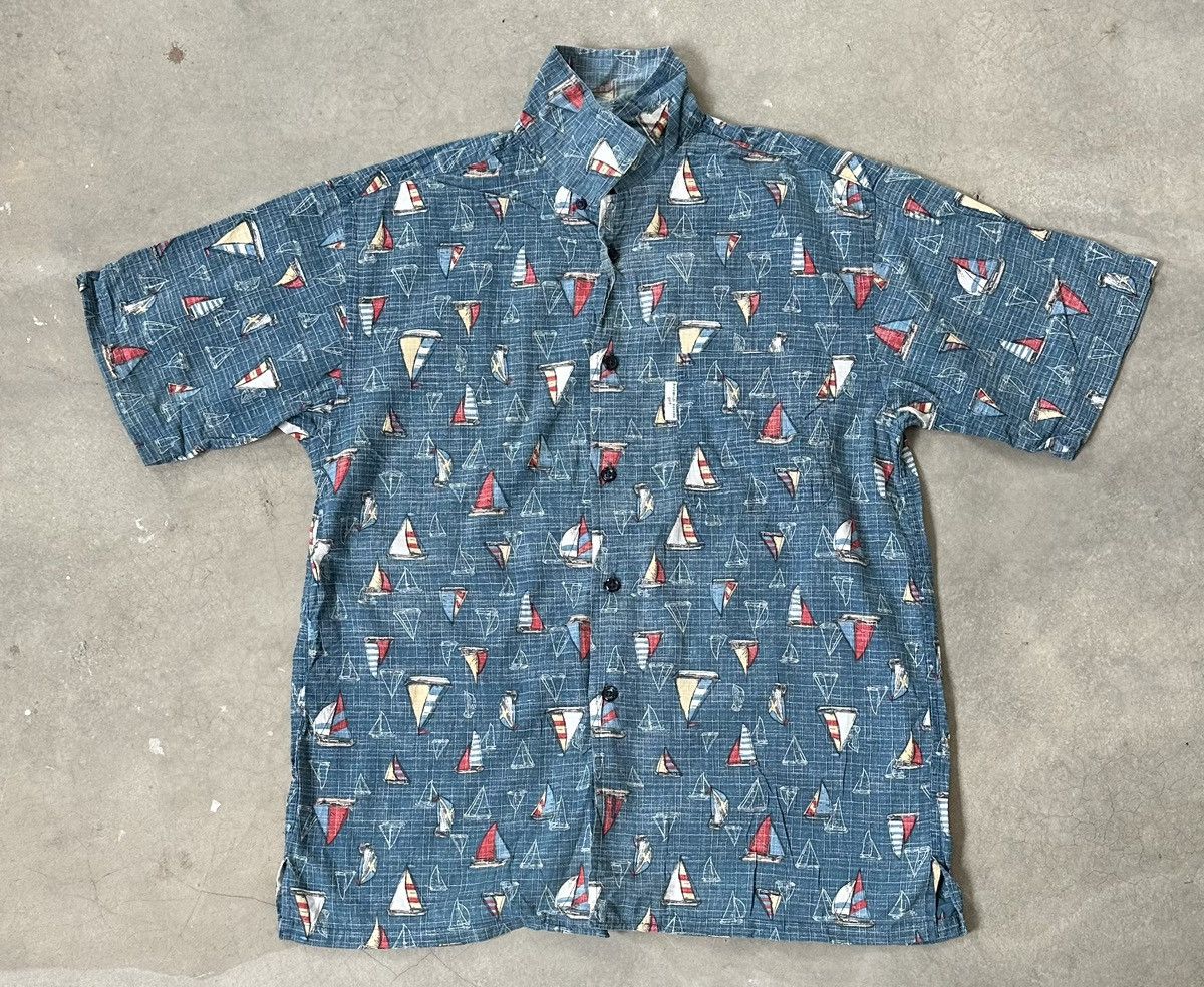 Japanese Brand HIROMICHI NAKANO GOLF BUTTON DOWN Size US M / EU 48-50 / 2 - 1 Thumbnail
