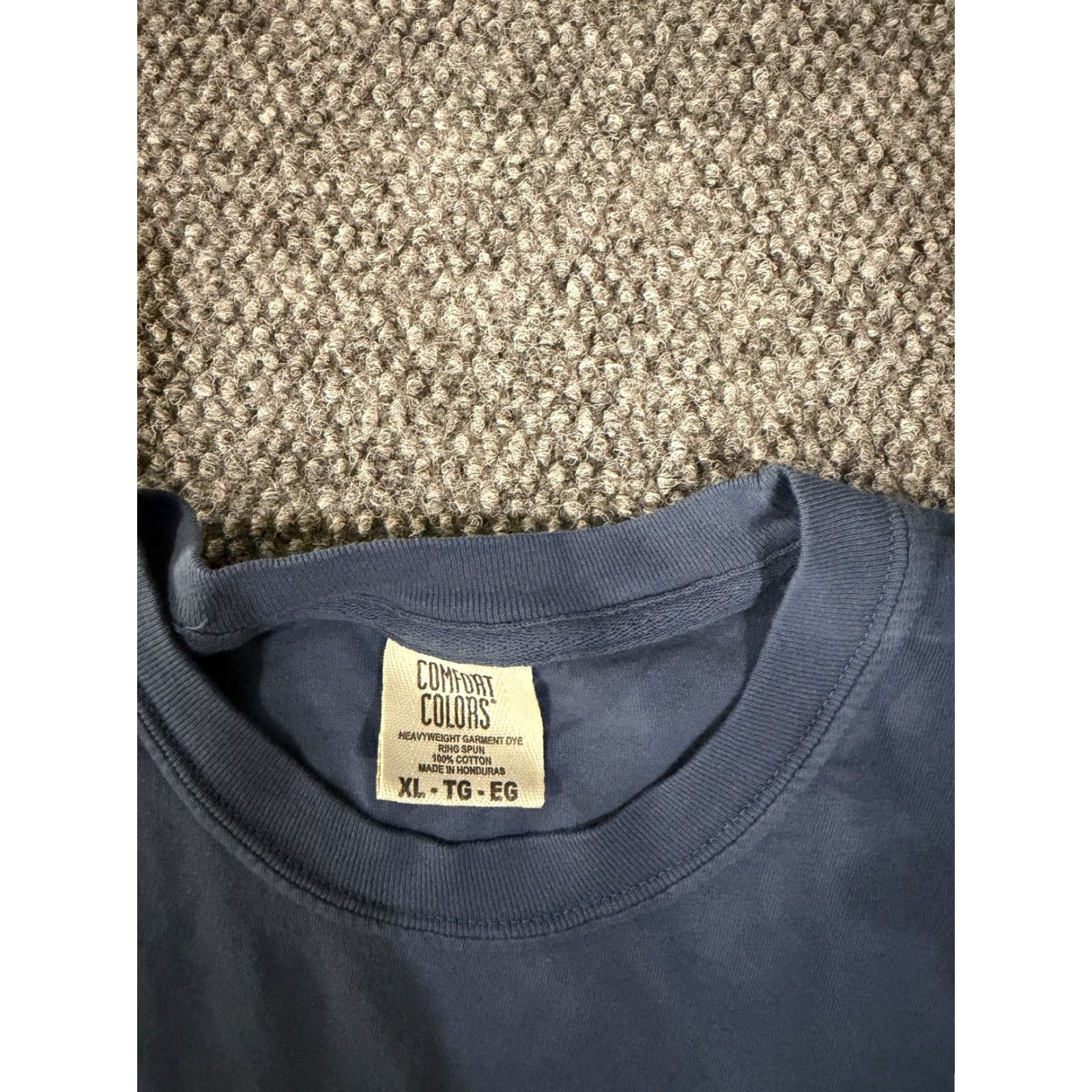 Comfort Colors Comfort Colors T-Shirt Mens XL Blue Mountain Long Sleeve Graphic Hiking Size US XL / EU 56 / 4 - 3 Thumbnail