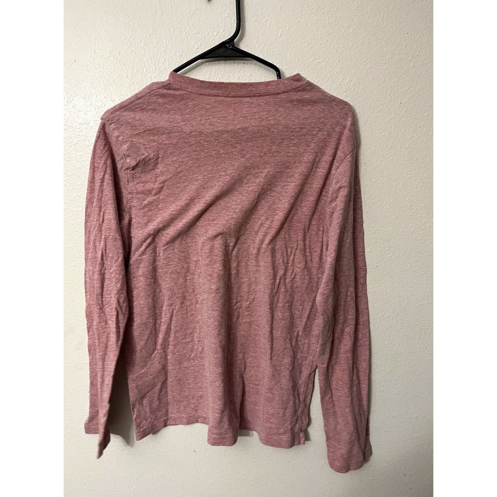 Gap Gap Men’s Pink Long Sleeve Pullover T-Shirt Knit Cotton Brand Logo All Seasons S Adult Regular Modern Tee Size US S / EU 44-46 / 1 - 2 Thumbnail