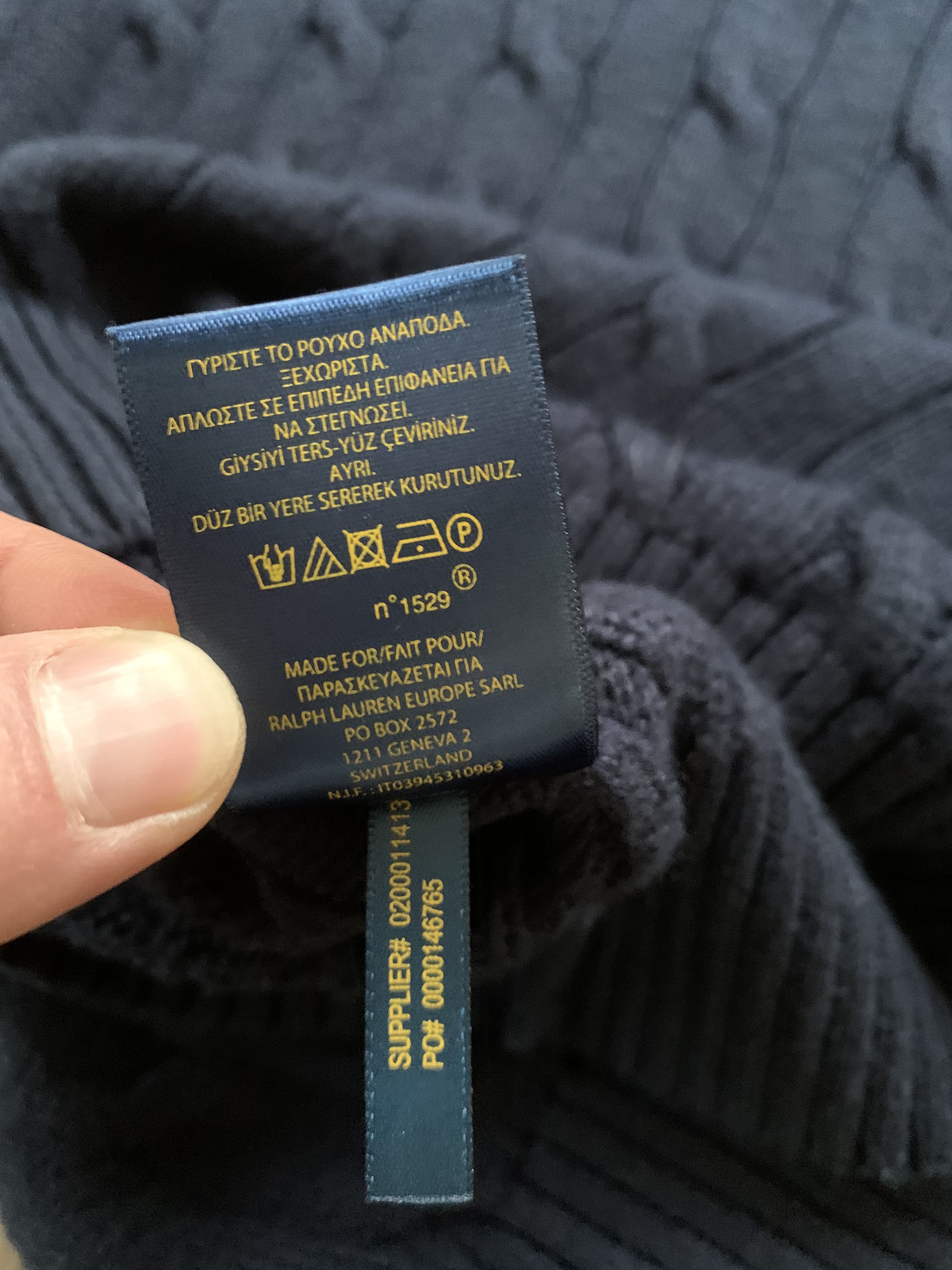 Polo Ralph Lauren Polo Ralph Lauren Vintage Cable Knit Crewneck Sweater Size US XXL / EU 58 / 5 - 10 Thumbnail