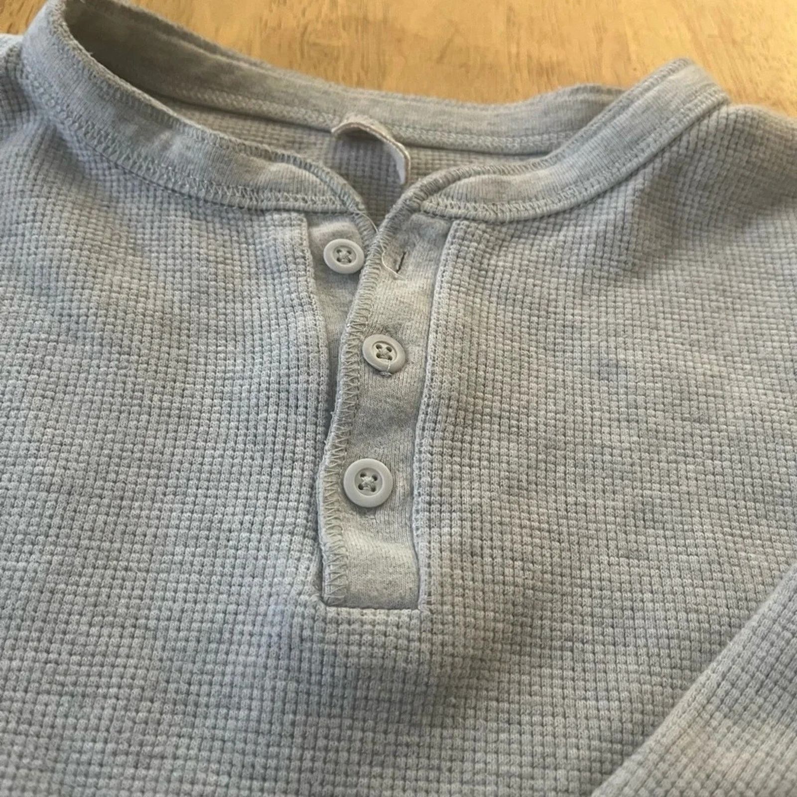 Pacsun Pacsun John Galt waffle knit crop long sleeve top Size ONE SIZE - 2 Thumbnail