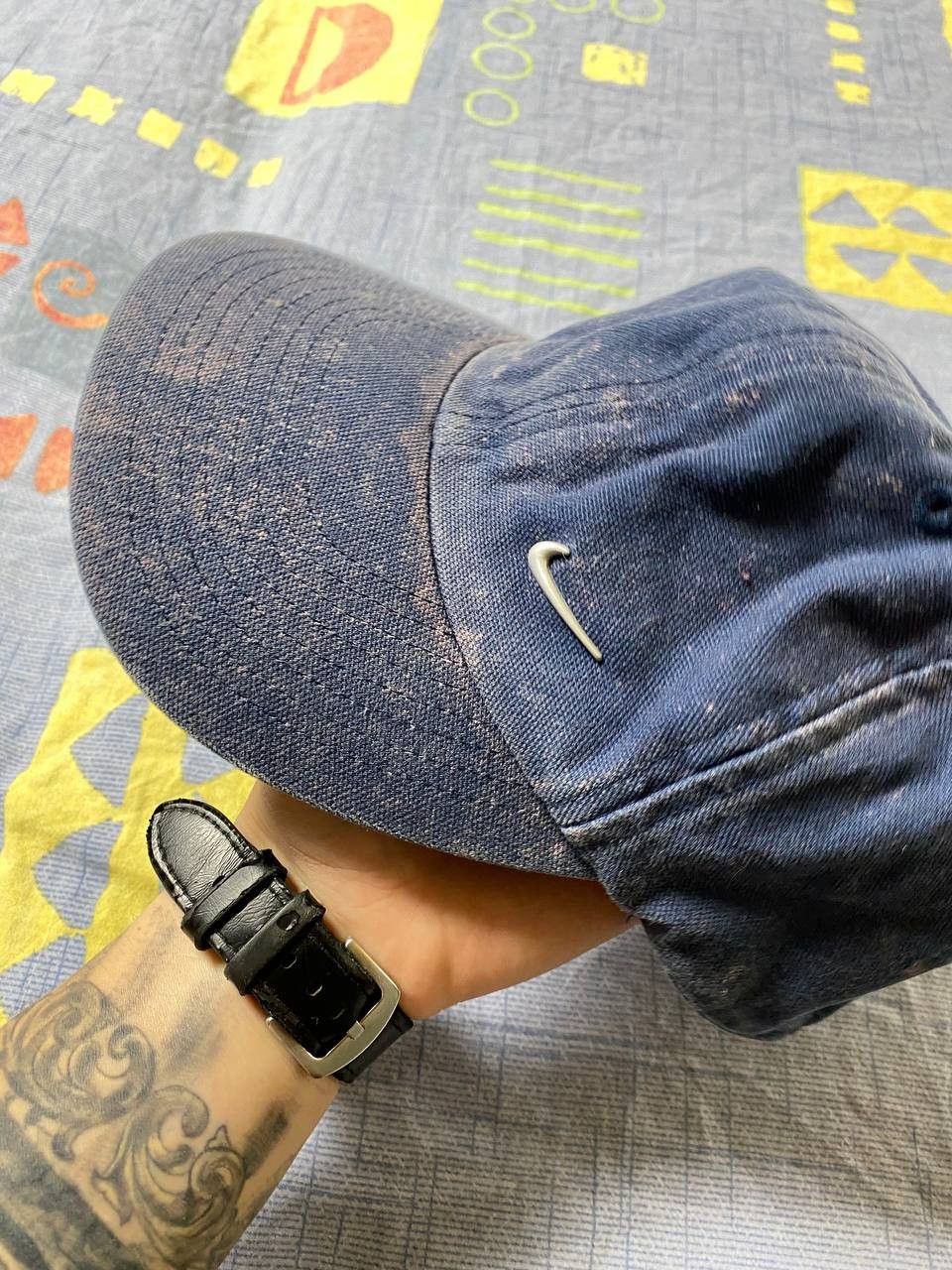 Nike 90s Nike Swoosh Vintage Y2K Retro Cap Hat Size ONE SIZE - 8 Thumbnail