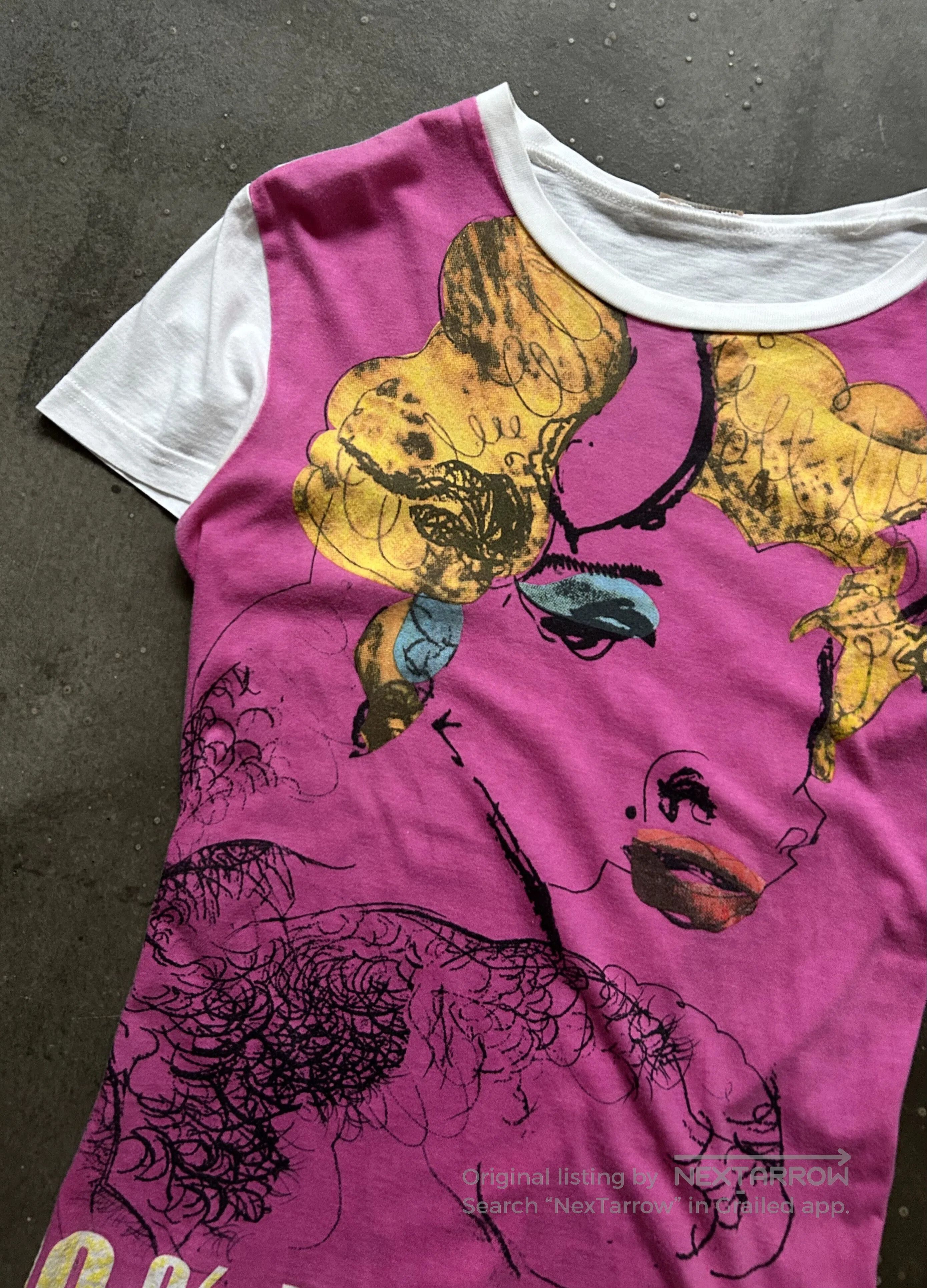 John Galliano john galliano marilyn monroe graphic tee. Size M / US 6-8 / IT 42-44 - 4 Thumbnail
