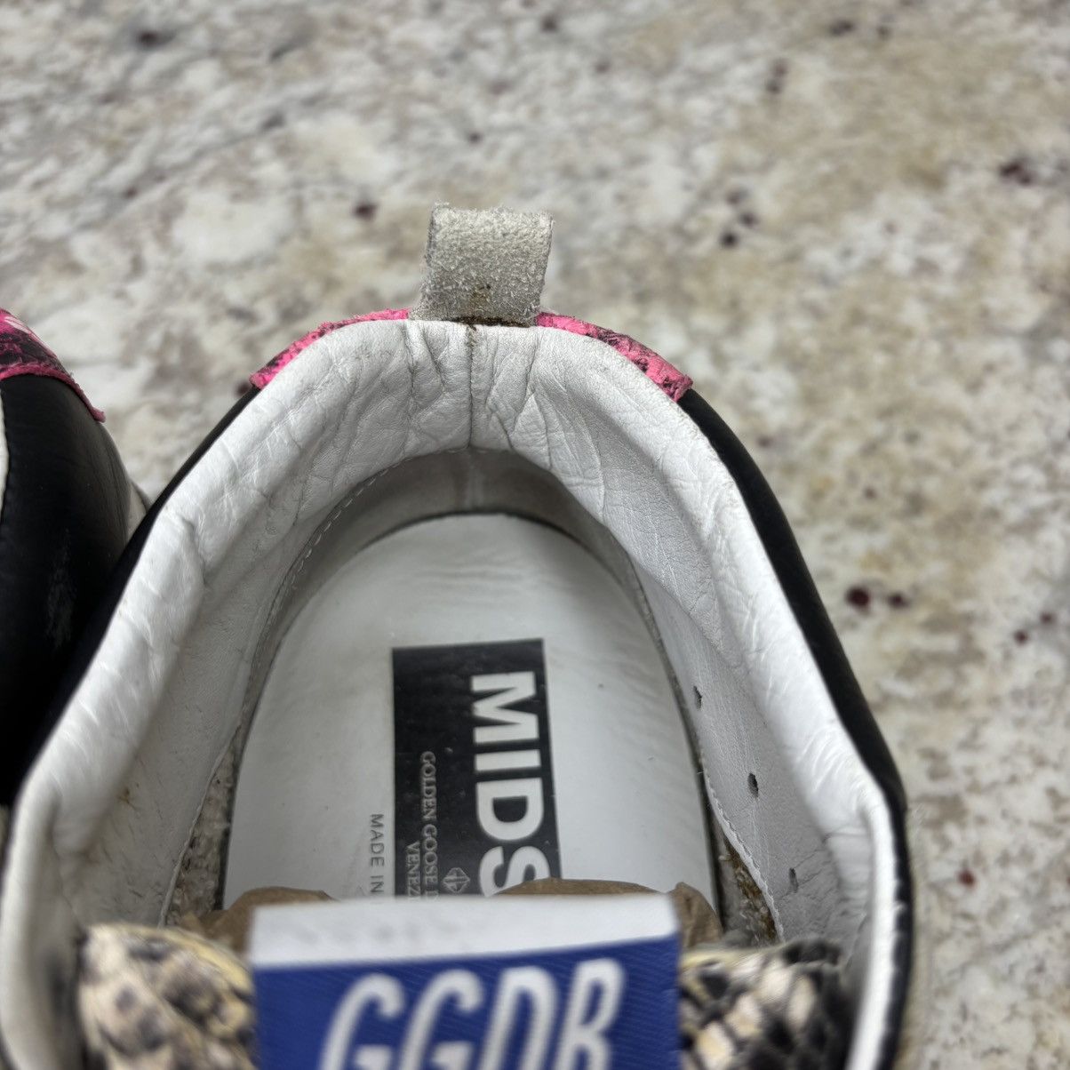 Golden Goose Size 41 Golden Goose Mid Star Multicolor Python CLEAN No Box Size US 11 / IT 41 - 11 Thumbnail