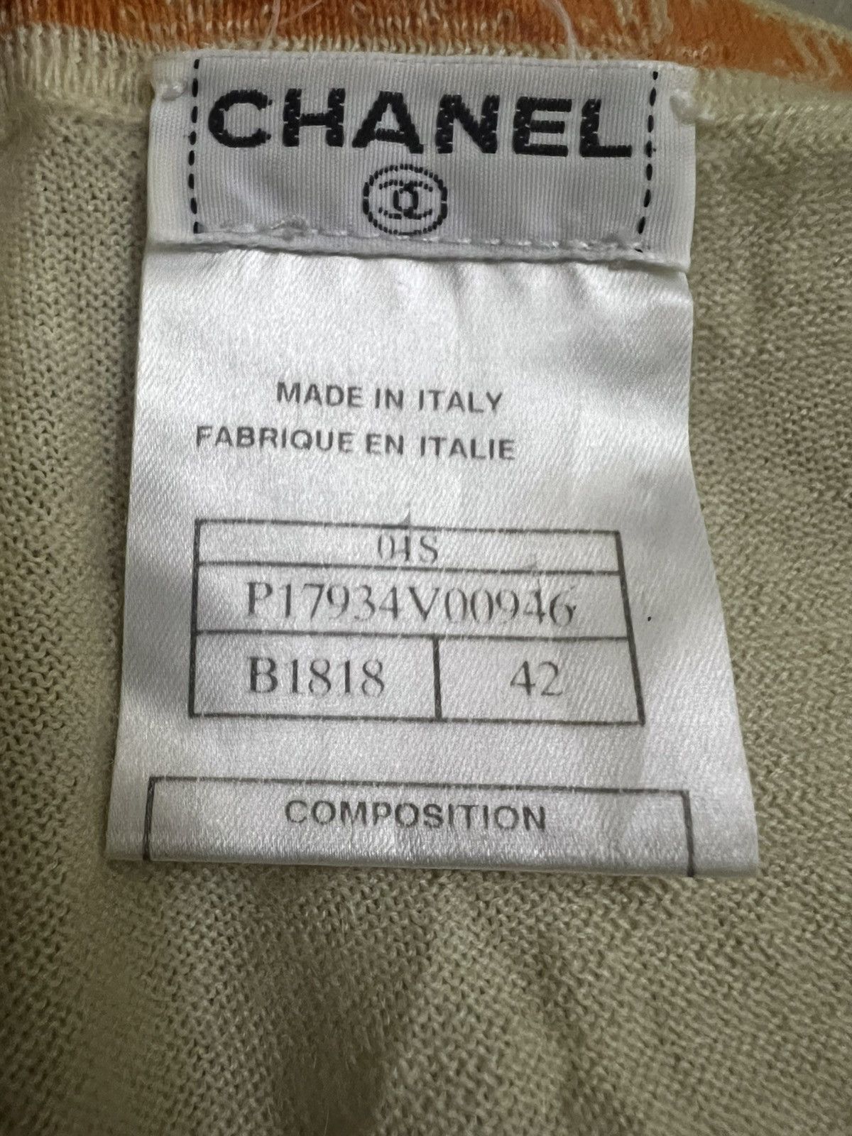 Chanel Archival CHANEL 2001S Cashmere Logo Trim Knit Tank TopSize42 Size M / US 6-8 / IT 42-44 - 3 Thumbnail