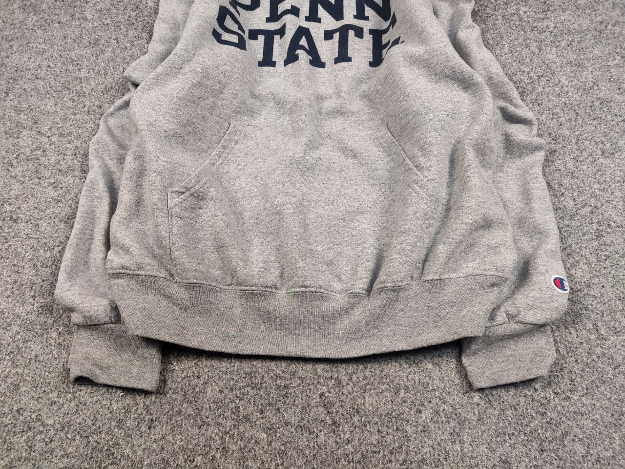 Champion Vintage 90's Champion Penn State Logo Gray Blank Hoodie Size US M / EU 48-50 / 2 - 9 Thumbnail