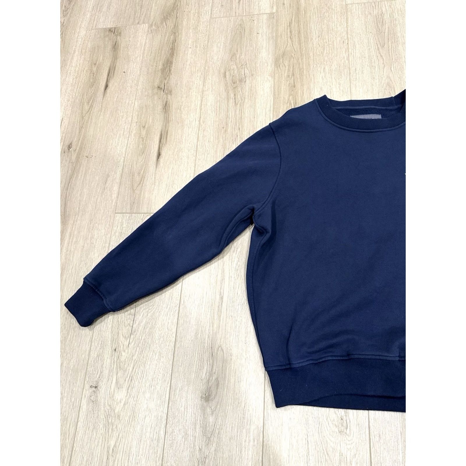 Abercrombie & Fitch Abercrombie White Lotus Sweatshirt Adult Small Navy Unisex Size S / US 4 / IT 40 - 4 Thumbnail