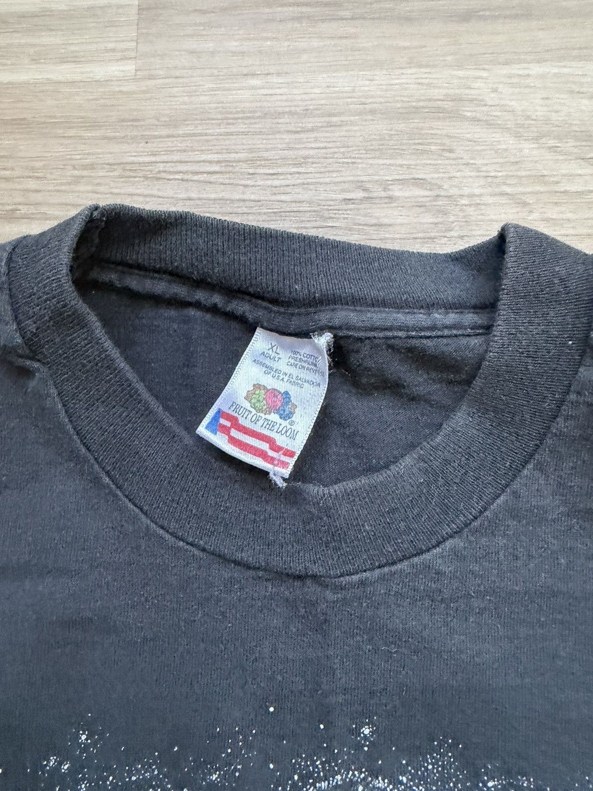 Fruit Of The Loom Vintage Wolf Tee Size US XL / EU 56 / 4 - 4 Thumbnail