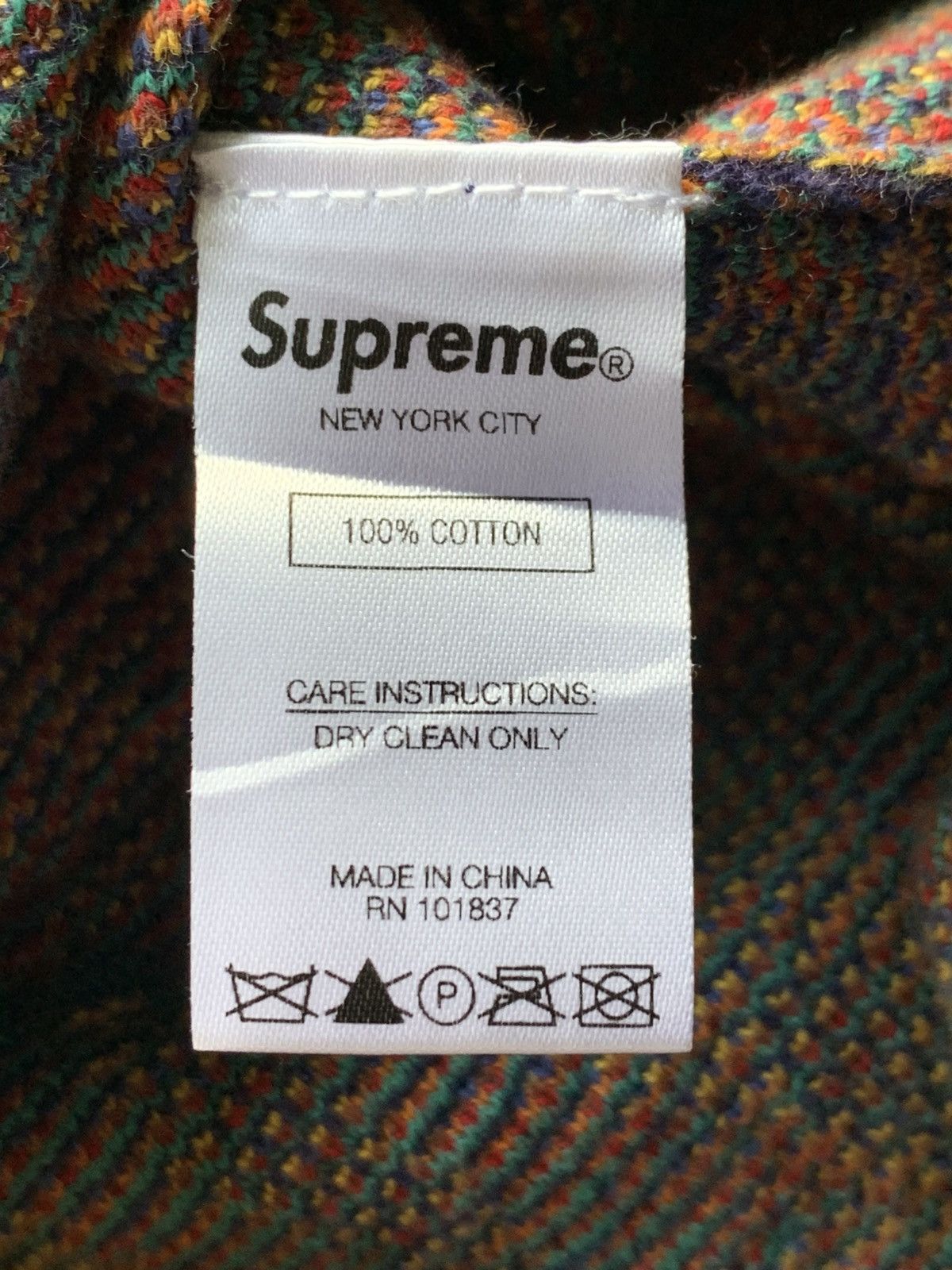 Supreme Supreme Patchwork Knit Zip Up Polo SS20 Size US S / EU 44-46 / 1 - 5 Thumbnail