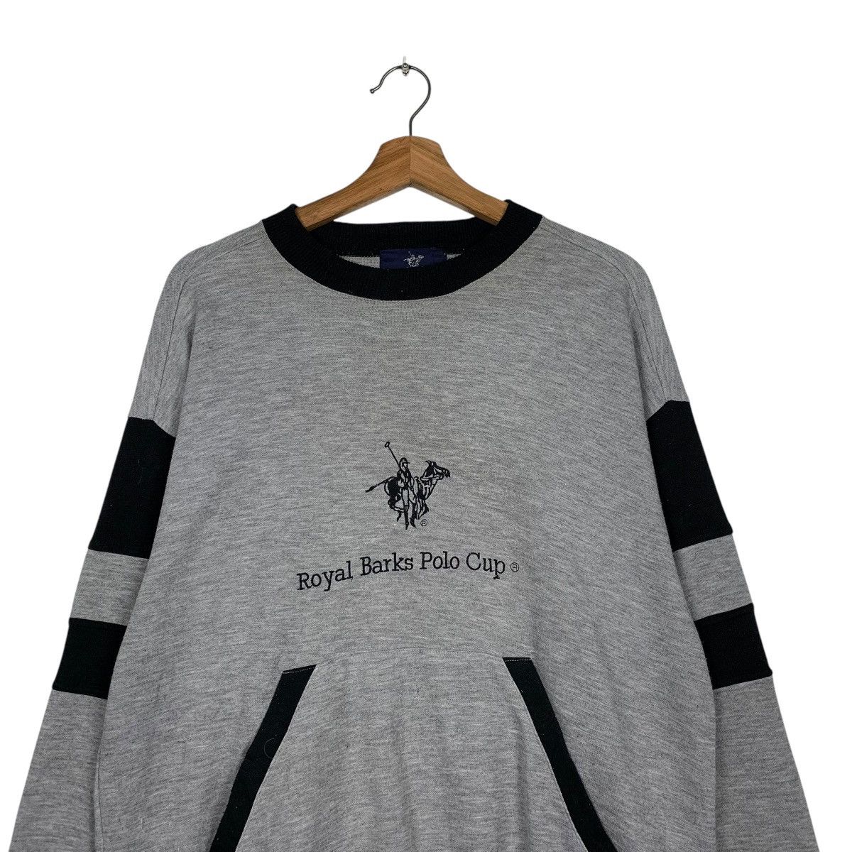 Japanese Brand Royal Barks Polo Cup Big Logo Crewneck Sweatshirt Size US M / EU 48-50 / 2 - 2 Thumbnail
