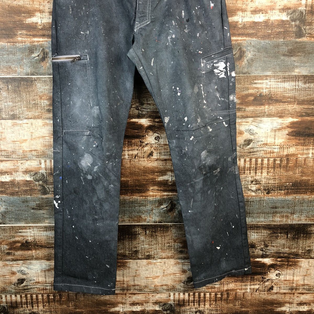 Other DL Fine Assint Blue Cargo Multipocket Pants #C744 Size US 32 / EU 48 - 3 Thumbnail