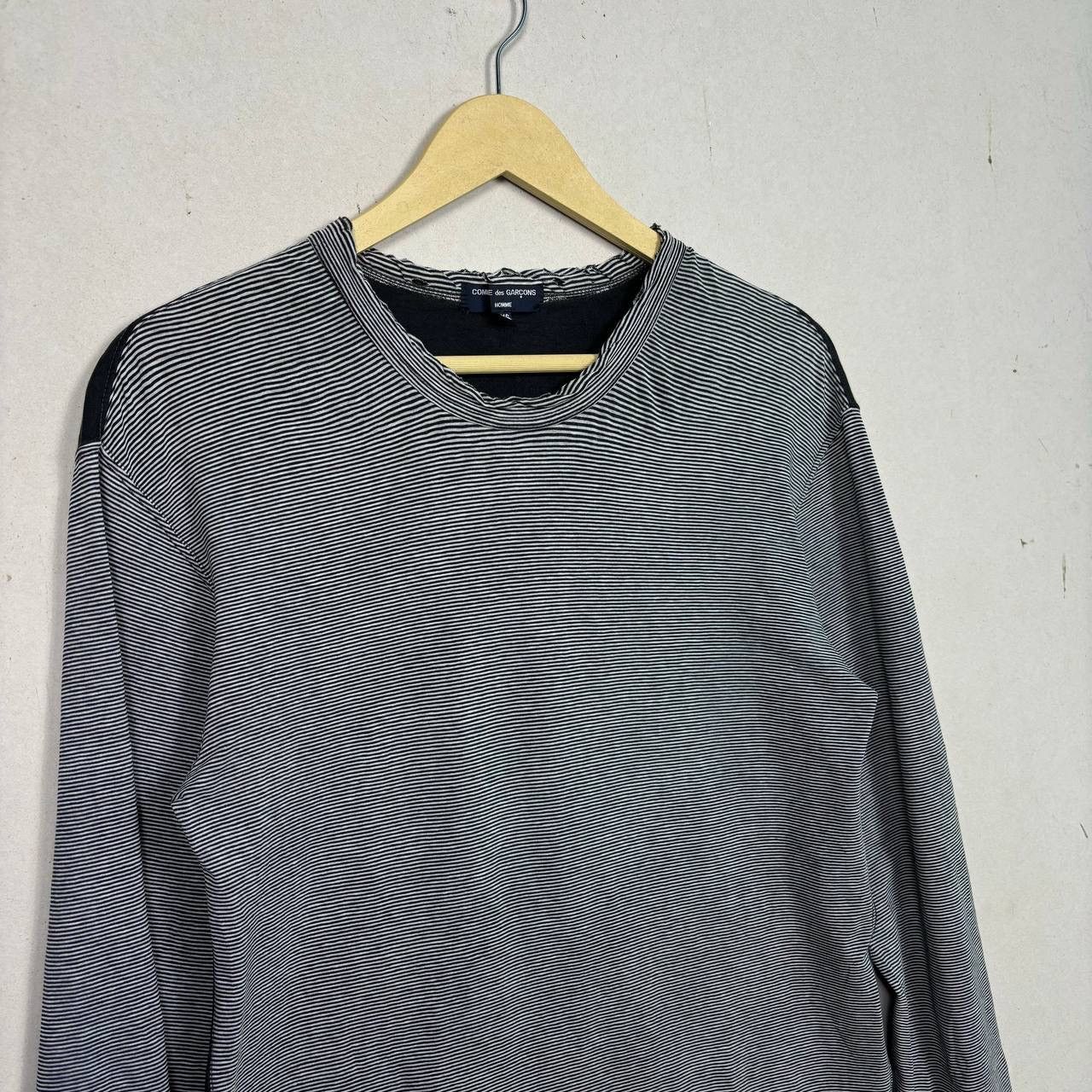Comme des Garcons Comme des Garcons Homme Striped Long Sleeve Tee XS Japan Size US XS / EU 42 / 0 - 4 Thumbnail