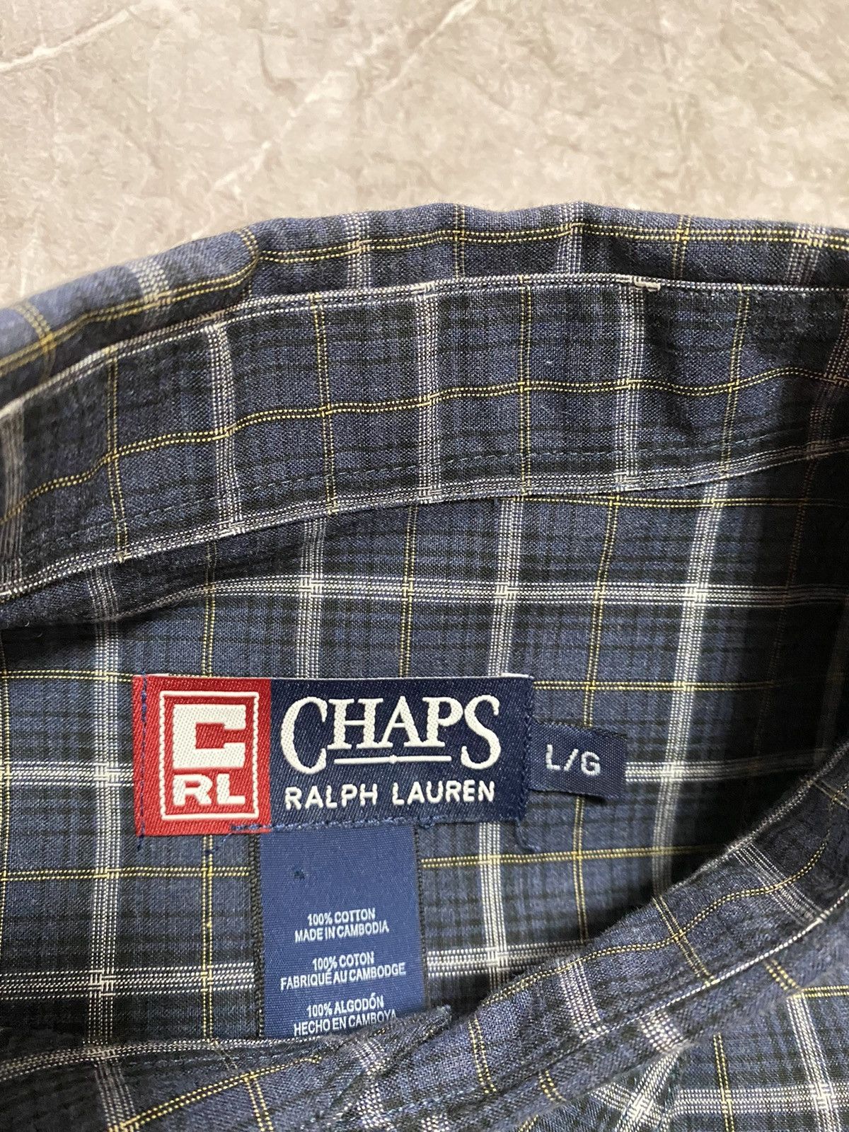 Chaps Ralph Lauren × Vintage Vintage Chaps Ralph Lauren Classic Design Size US L / EU 52-54 / 3 - 6 Thumbnail