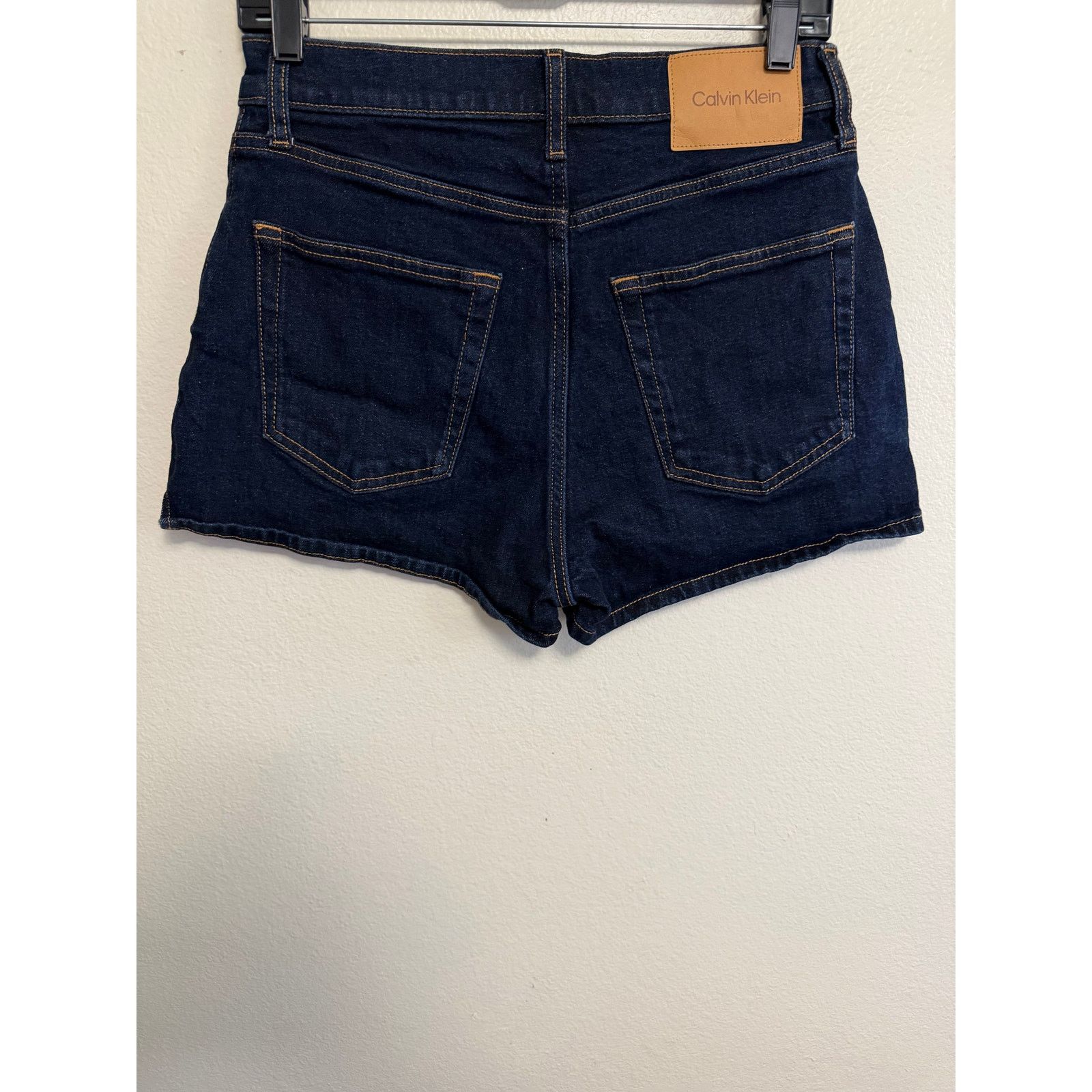 Calvin Klein Calvin Klein Stretch High Rise Mini Short Womens Size 29 Size 29" - 3 Thumbnail