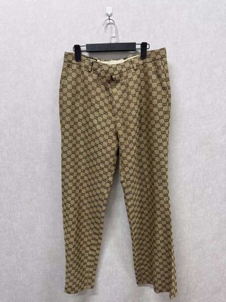 Gucci Full-print trousers