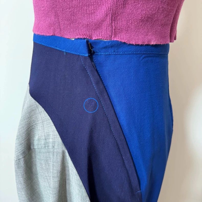 Comme des Garcons Comme des Garcons size S Spliced skirt Size 23" - 5 Thumbnail