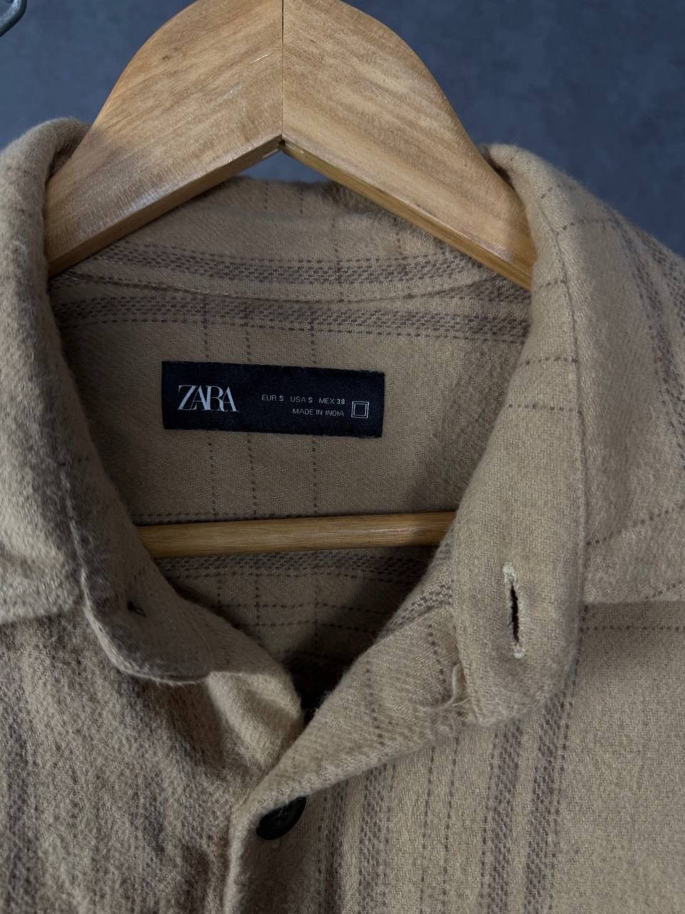 Zara Zara Man designer flannel shirt Size US S / EU 44-46 / 1 - 3 Thumbnail