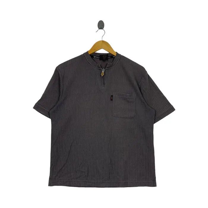 MCM Vintage MCM LEGERE COLLECTION Half Zipper Tee Shirt Size M / US 6-8 / IT 42-44 - 1 Thumbnail