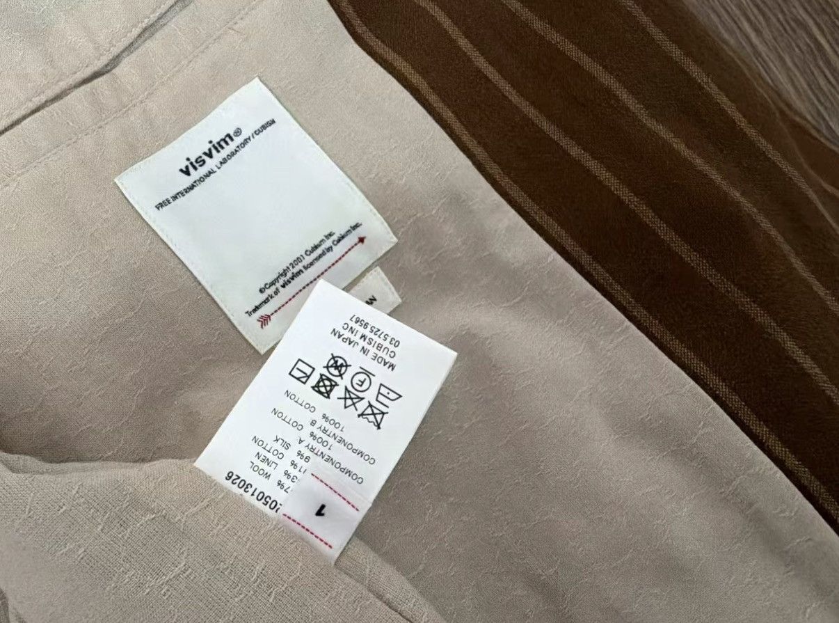 Visvim VISVIM ASCOT CONOID JKT SANTOME Exquisite striped blazer Size US S / EU 44-46 / 1 - 6 Thumbnail