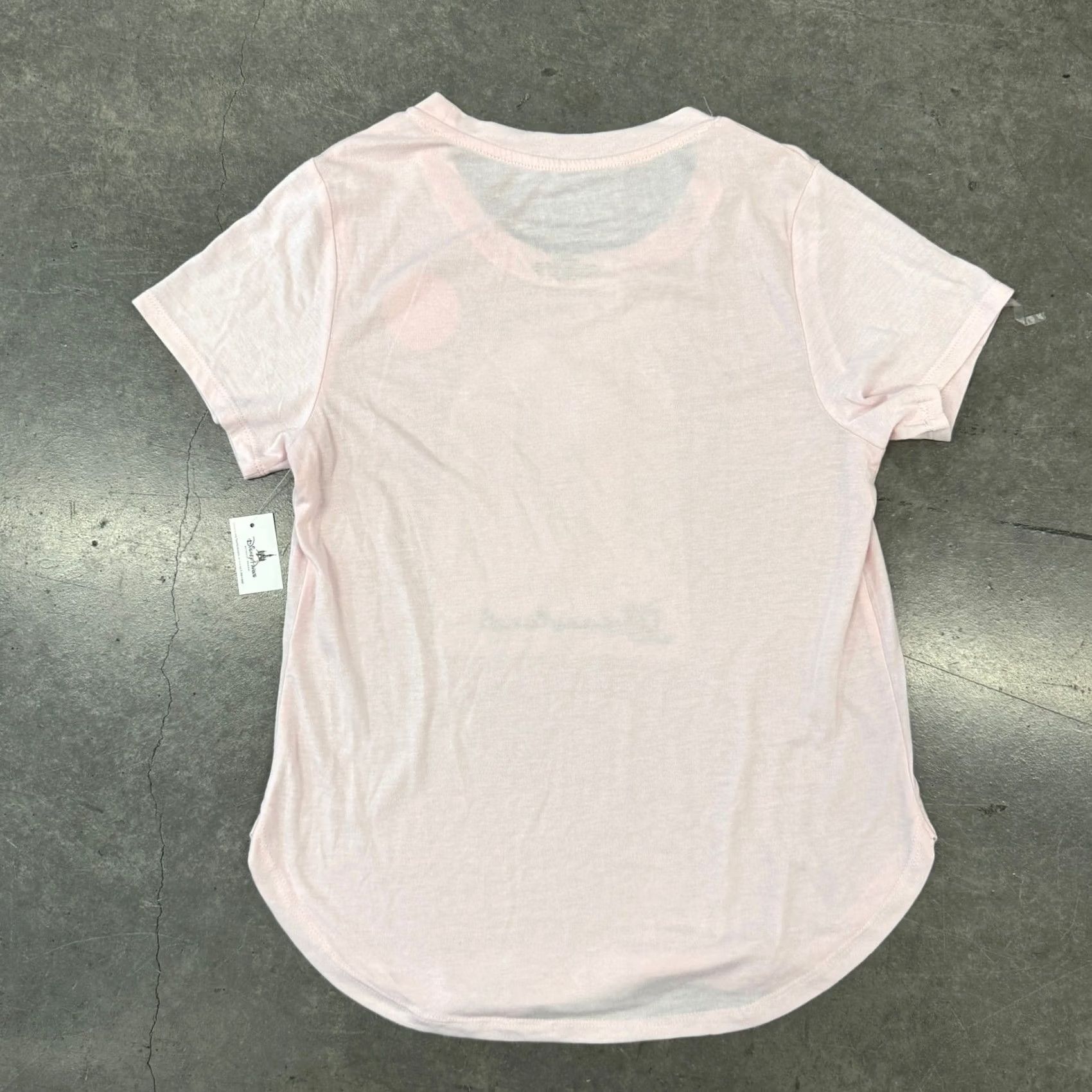 Vintage VINTAGE Disneyland Sequin Mcbling Two Tone Purple Pink Graphic Tee Disney M Women Shirt Size M / US 6-8 / IT 42-44 - 2 Thumbnail