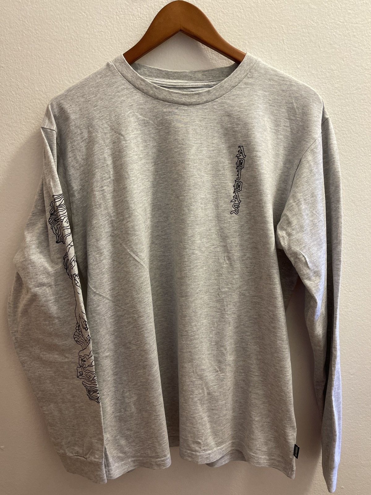 Adidas Adidas Long Sleeve Greek Tshirt Size US M / EU 48-50 / 2 - 1 Thumbnail