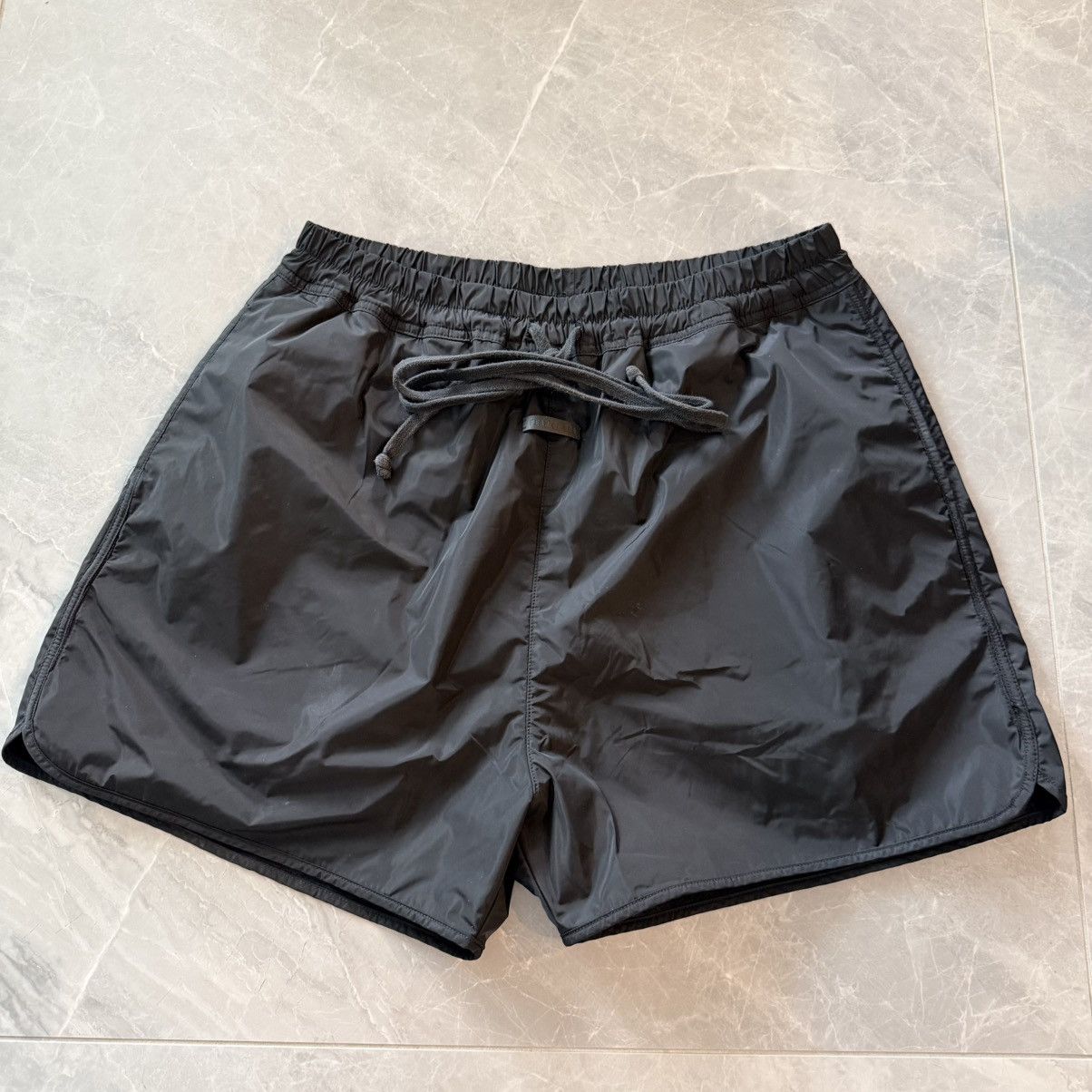 Fear of god black classic sweat shorts XL