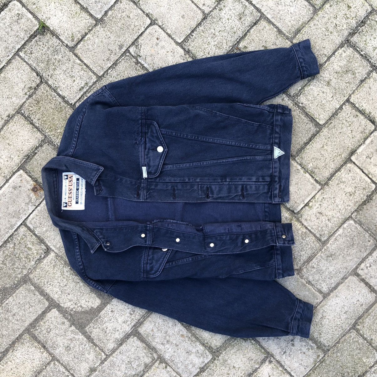 Guess Vintage Trucker Jacket Guess80s By Georges Marciano Size US L / EU 52-54 / 3 - 11 Thumbnail