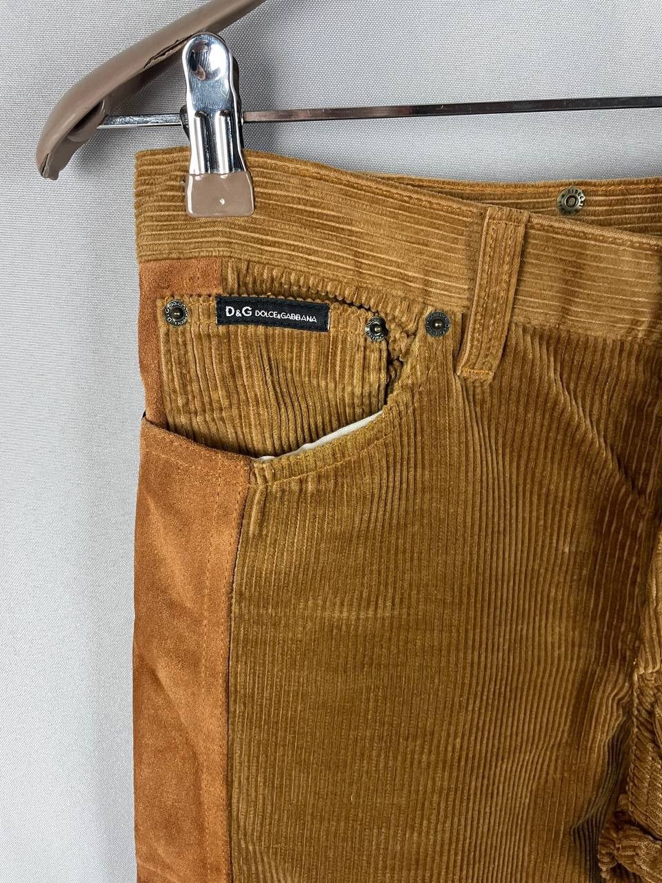 Dolce & Gabbana Dolce&Gabbana Denim Pants Brown y2k Size US 29 - 5 Thumbnail