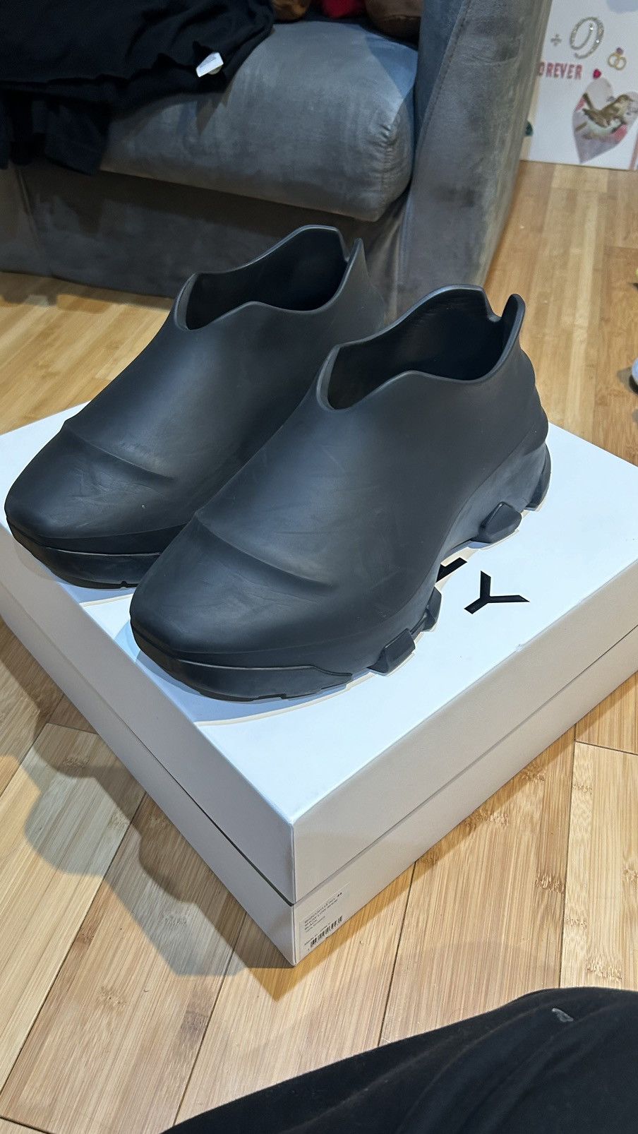 Givenchy GIVENCHY MONUMENTAL MALLOW LOWS BLACK Size US 11 / EU 44 - 1 Thumbnail