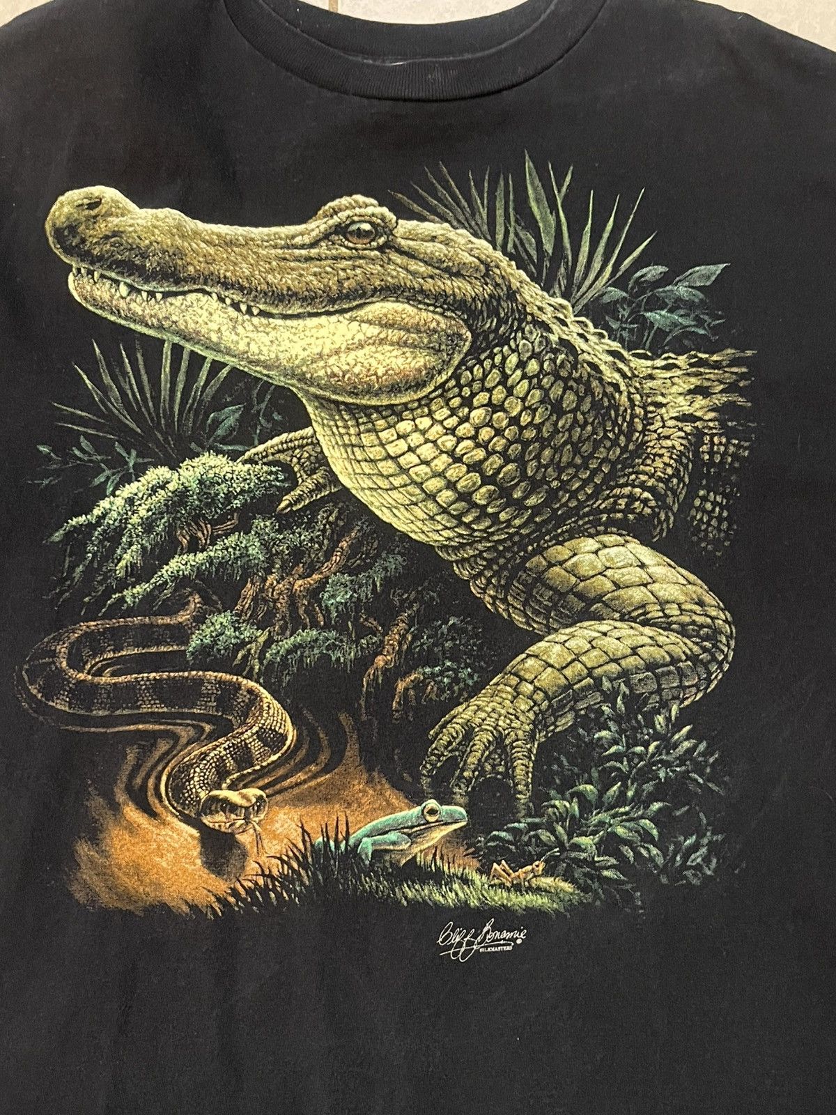 Vintage AQUARIUM ALLIGATOR TEE Size US L / EU 52-54 / 3 - 2 Thumbnail