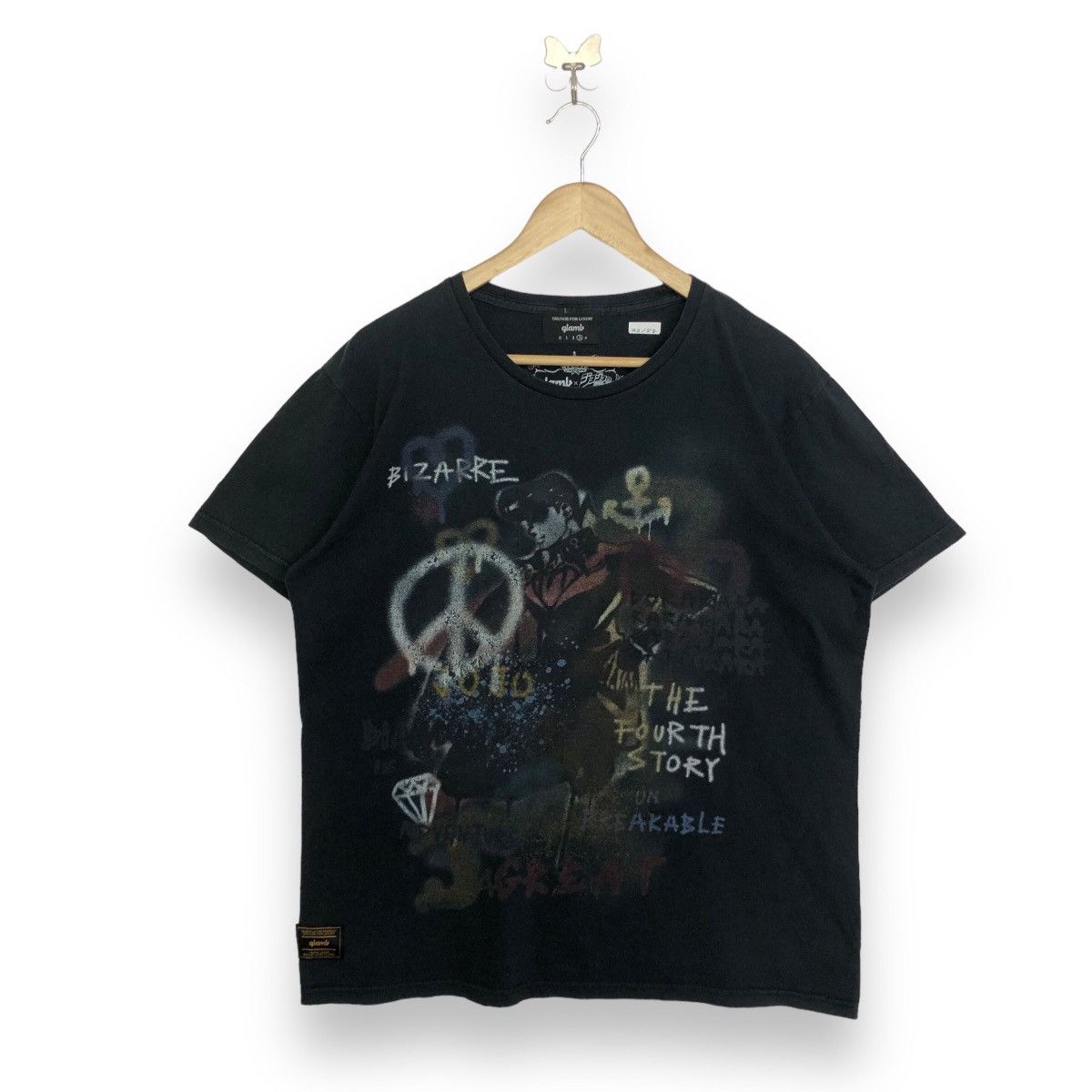 Anime × Japanese Brand Jojo Bizzare Anime X Qlamb Grunge For Luxury Tshirt Size US L / EU 52-54 / 3 - 1 Thumbnail