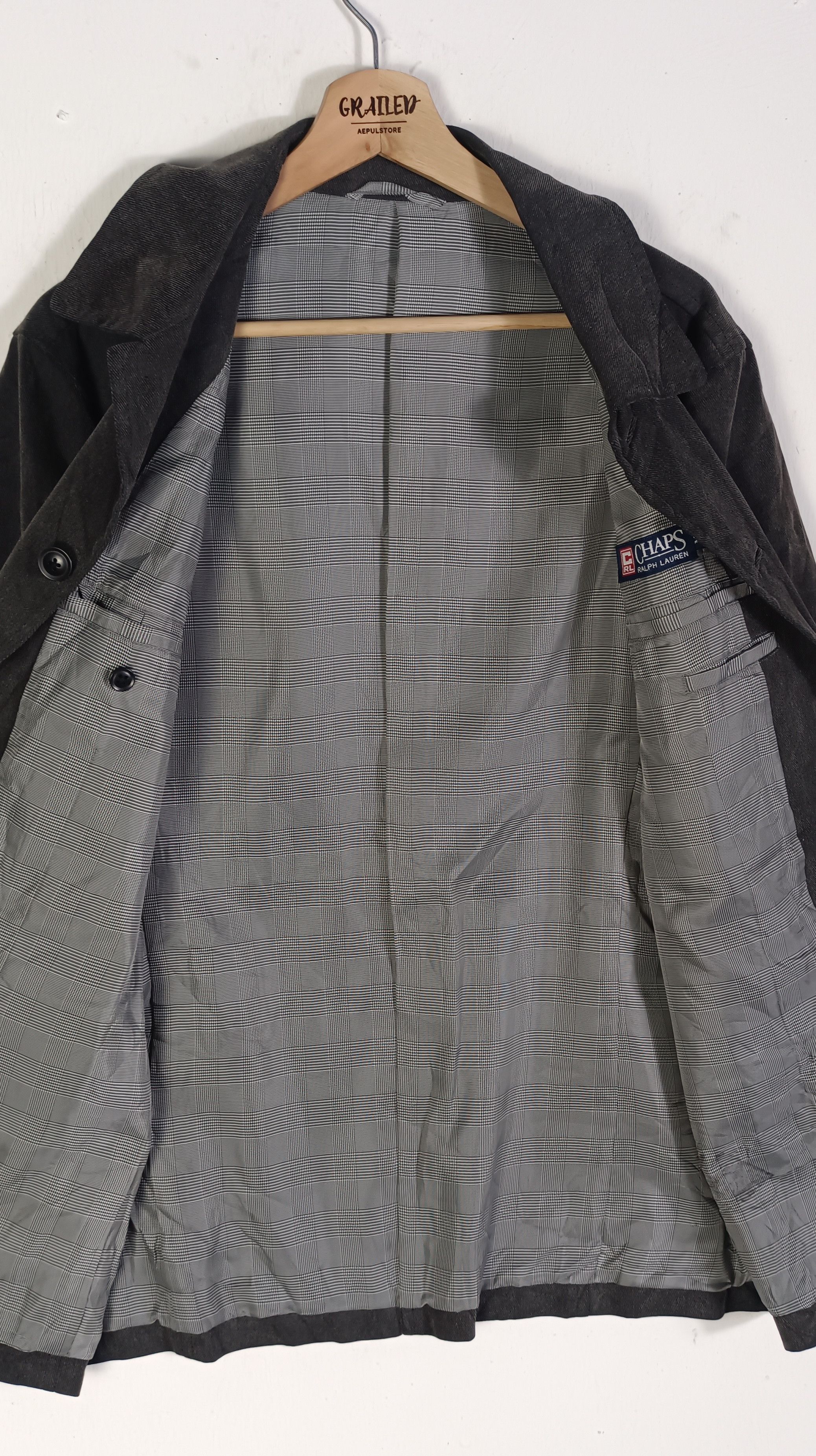 Chaps × Ralph Lauren × Vintage Vintage⚡ Chaps Ralph Lauren Suede Chroe Jacket Size US M / EU 48-50 / 2 - 6 Thumbnail