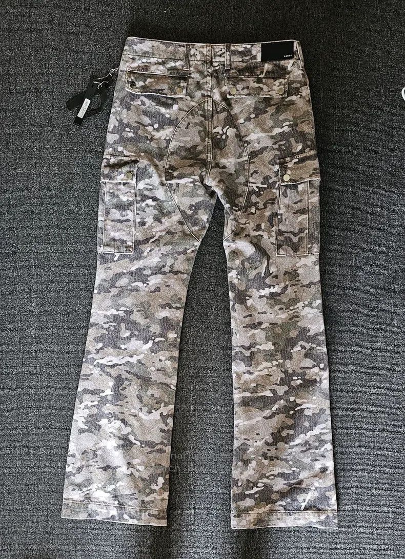 Amiri Amiri Size 32 Washed camouflage jeans Size US 32 / EU 48 - 5 Thumbnail