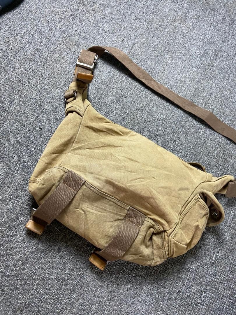 Japanese Brand DEVICE Brand Canvas Cargo Shoulder Bag (204) Size ONE SIZE - 10 Thumbnail