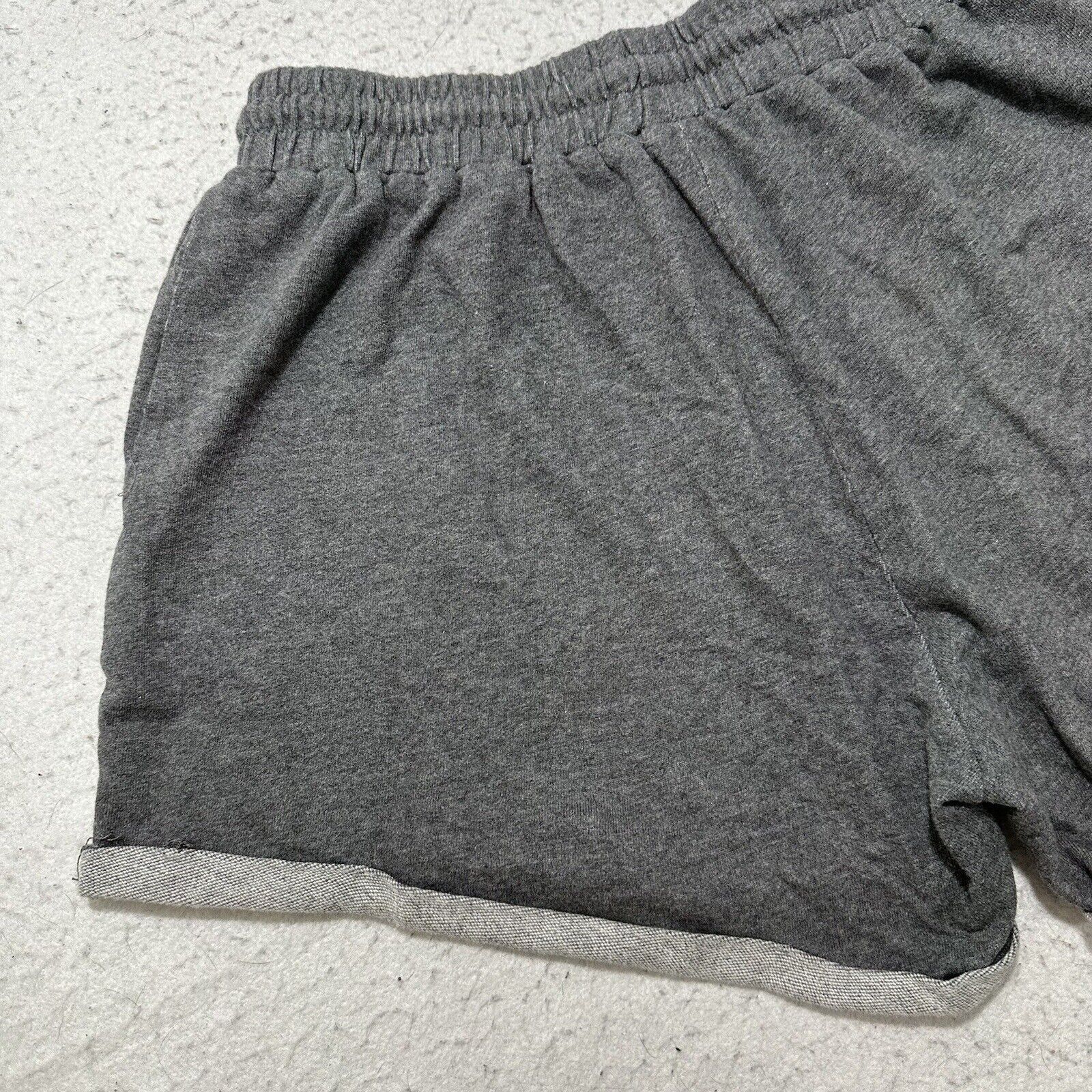 Shein Shein XXL Gray Sweat Shorts 4" Inseam High Waist Cotton Size 42" / US 20 - 6 Thumbnail