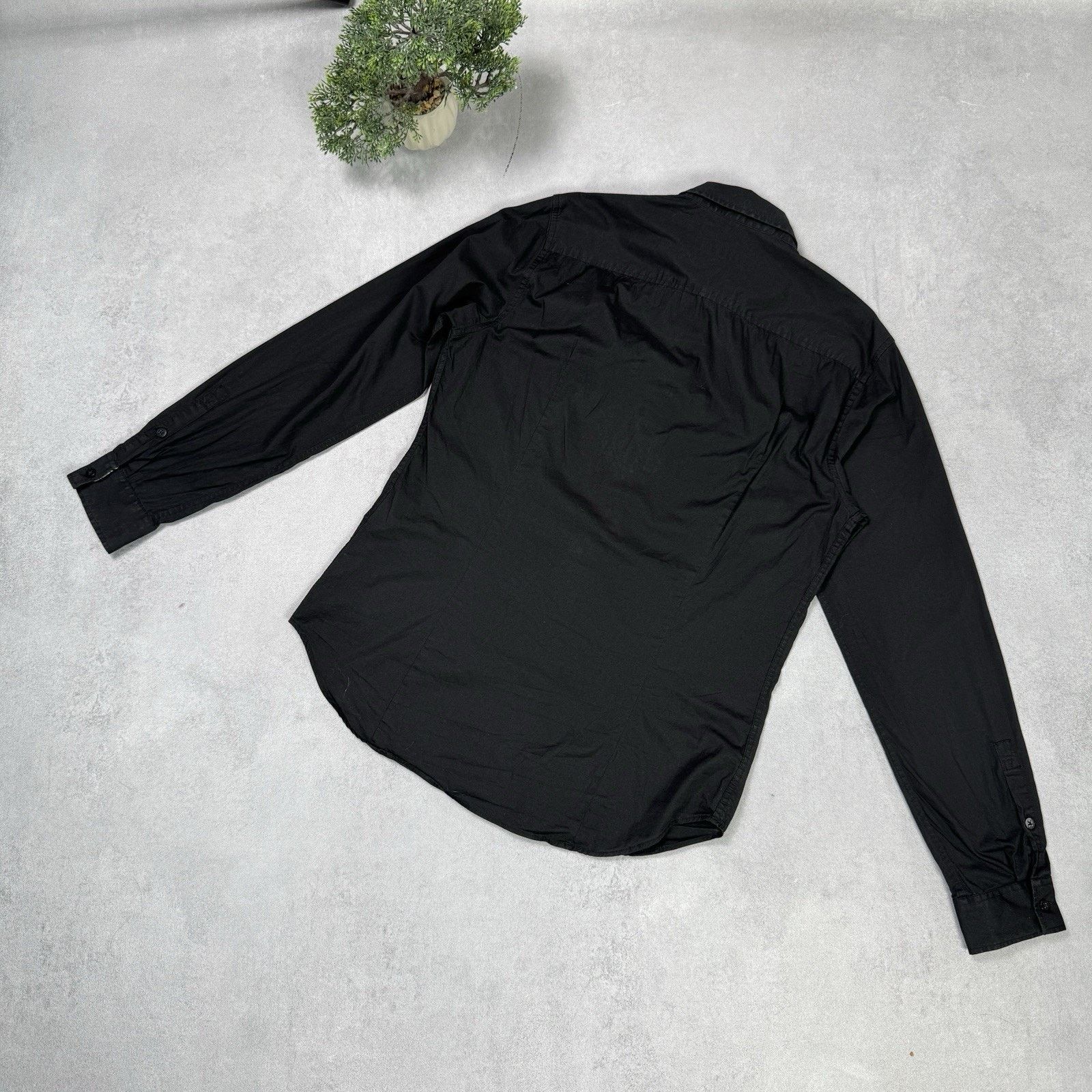 Versace Versace Jeans Men Button Up Shirt Black Size S Size US S / EU 44-46 / 1 - 9 Thumbnail