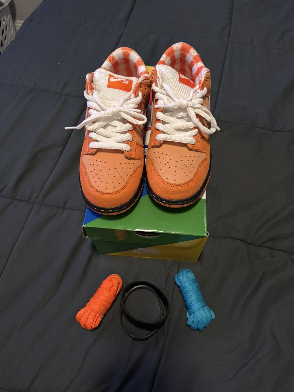 Nike Nike SB Dunk Low Orange Lobster Size US 7.5 / EU 40-41 - 15 Thumbnail