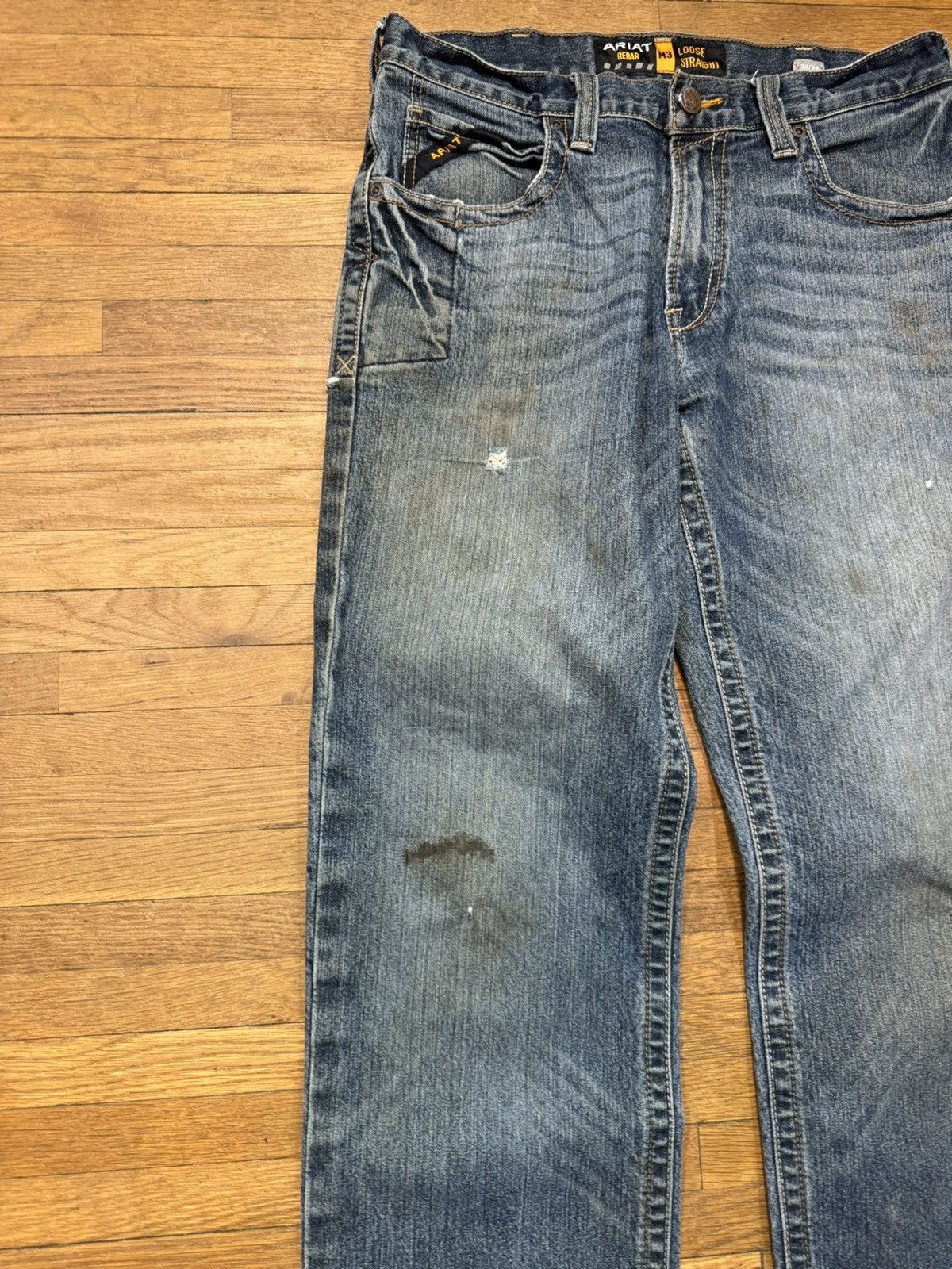 Ariat Ariat Jeans Sz 30 x 38 Size US 30 / EU 46 - 4 Thumbnail