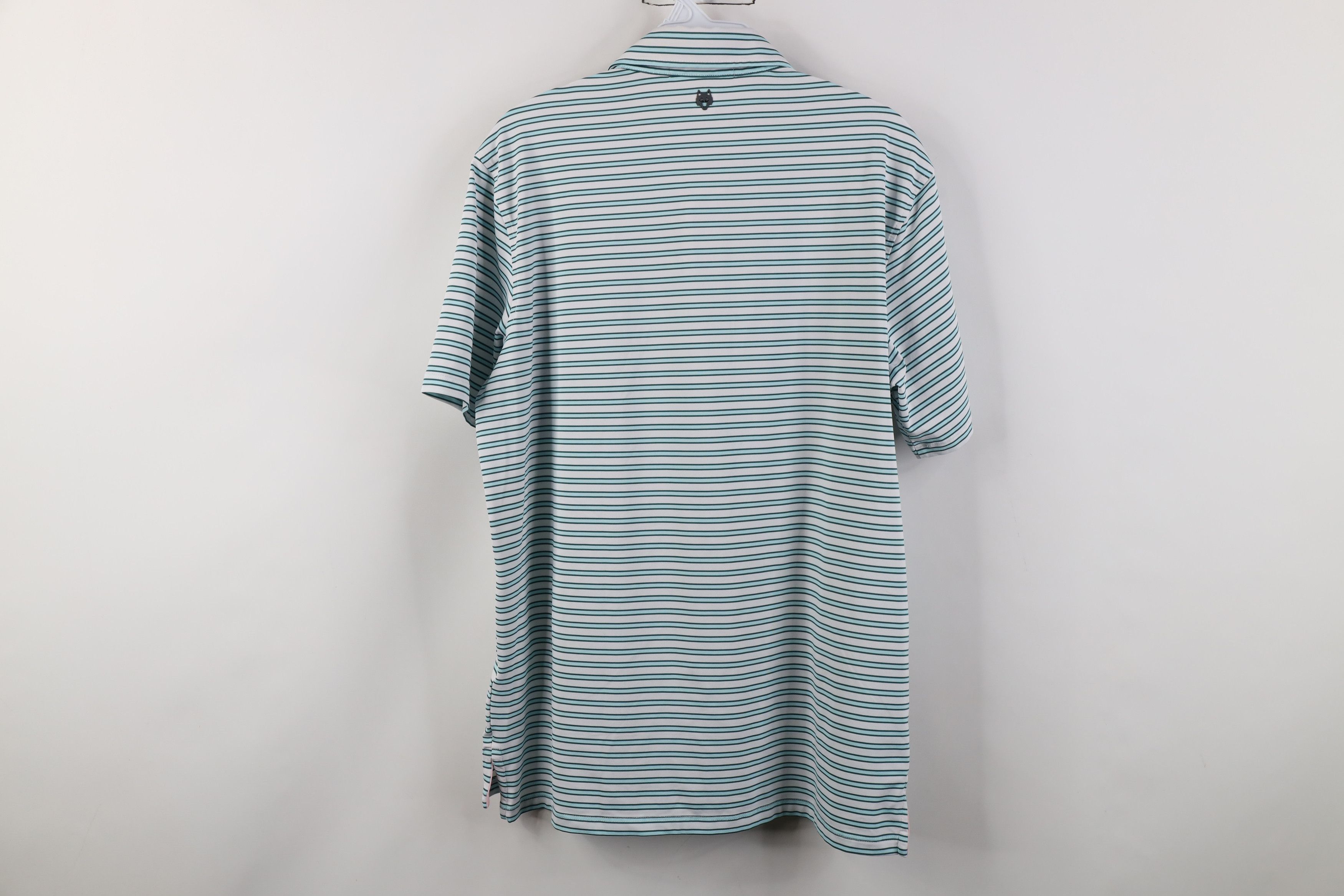 Grenson Greyson Clothiers Striped Color Block Knit Golf Polo Shirt Size US M / EU 48-50 / 2 - 12 Thumbnail