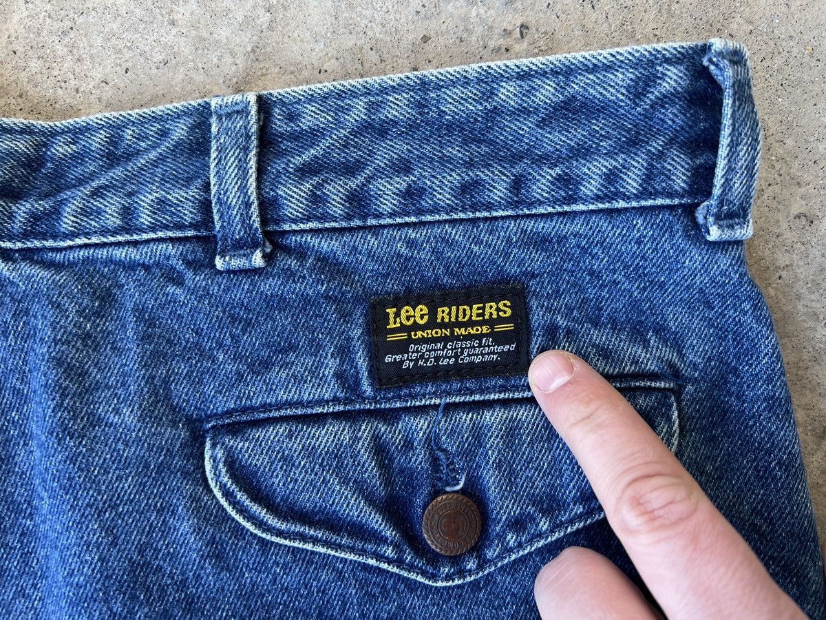 Lee Lee Riders Vintage Jeans Size US 34 / EU 50 - 4 Thumbnail