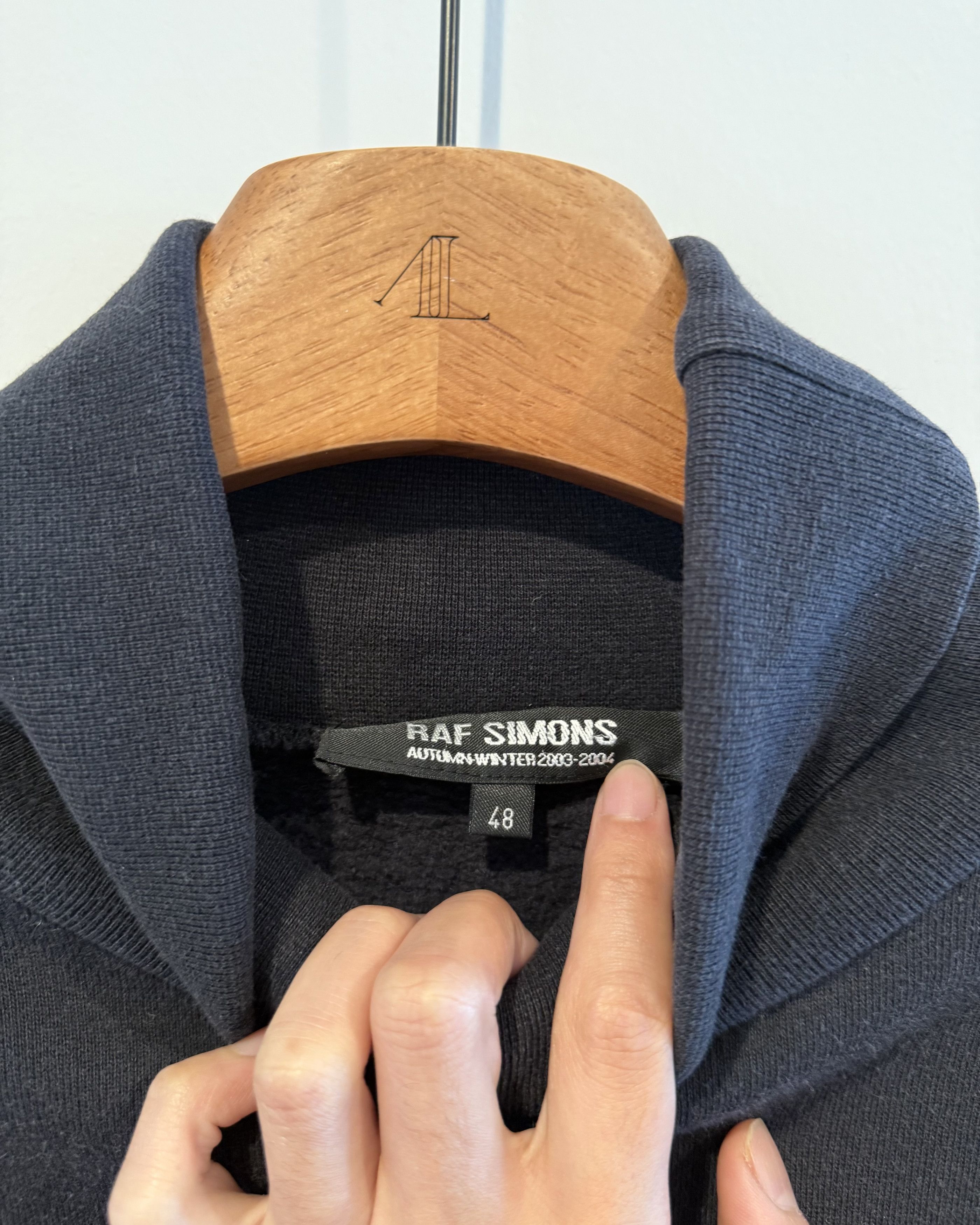 Raf Simons Raf Simons Aw2003 Closer Bauhaus Turtleneck Sweatshirt Size US M / EU 48-50 / 2 - 3 Thumbnail
