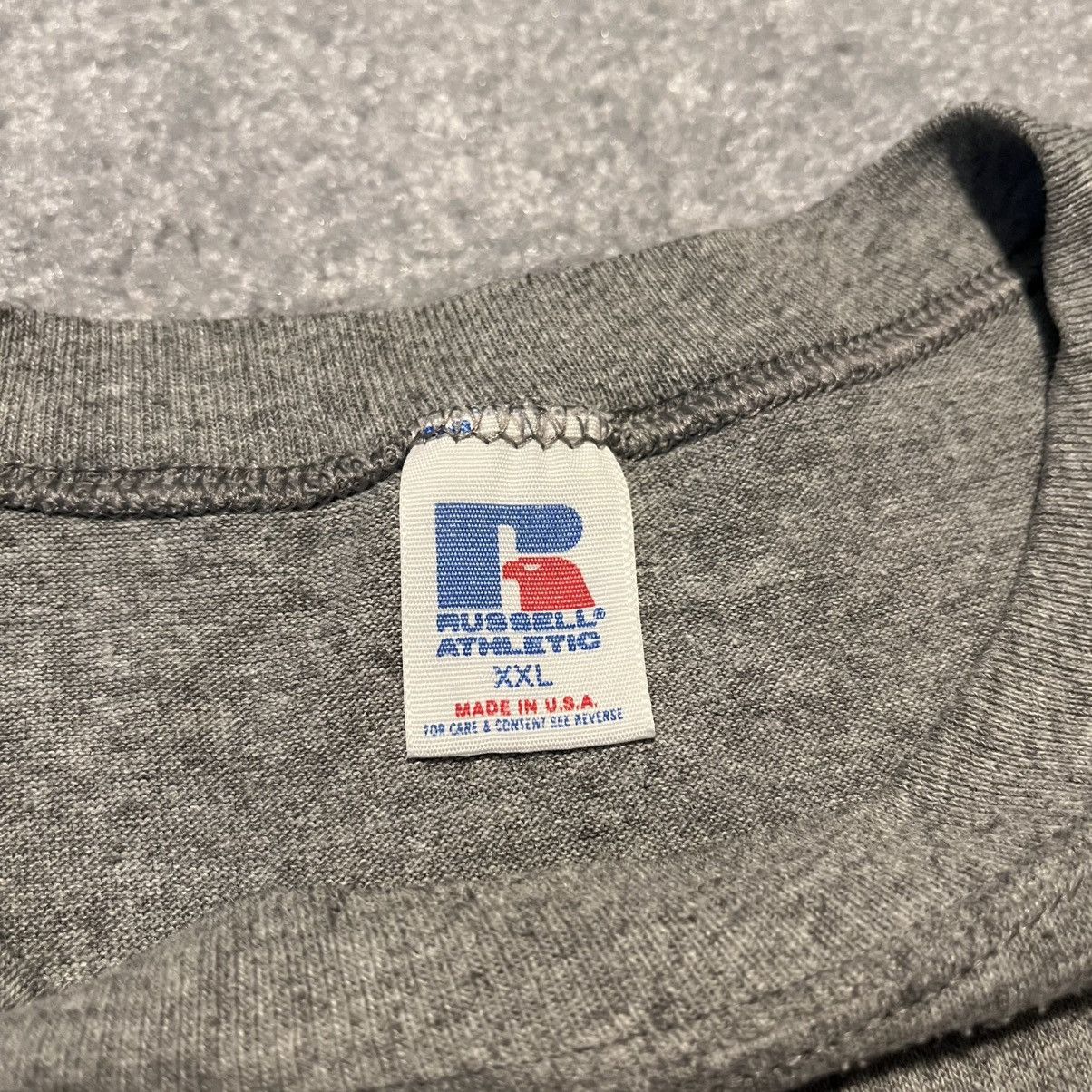 Russell Athletic × Vintage Vintage 1980s Russell Athletic Arch Logo Paper Thin Logo Tee Size US XXL / EU 58 / 5 - 4 Thumbnail