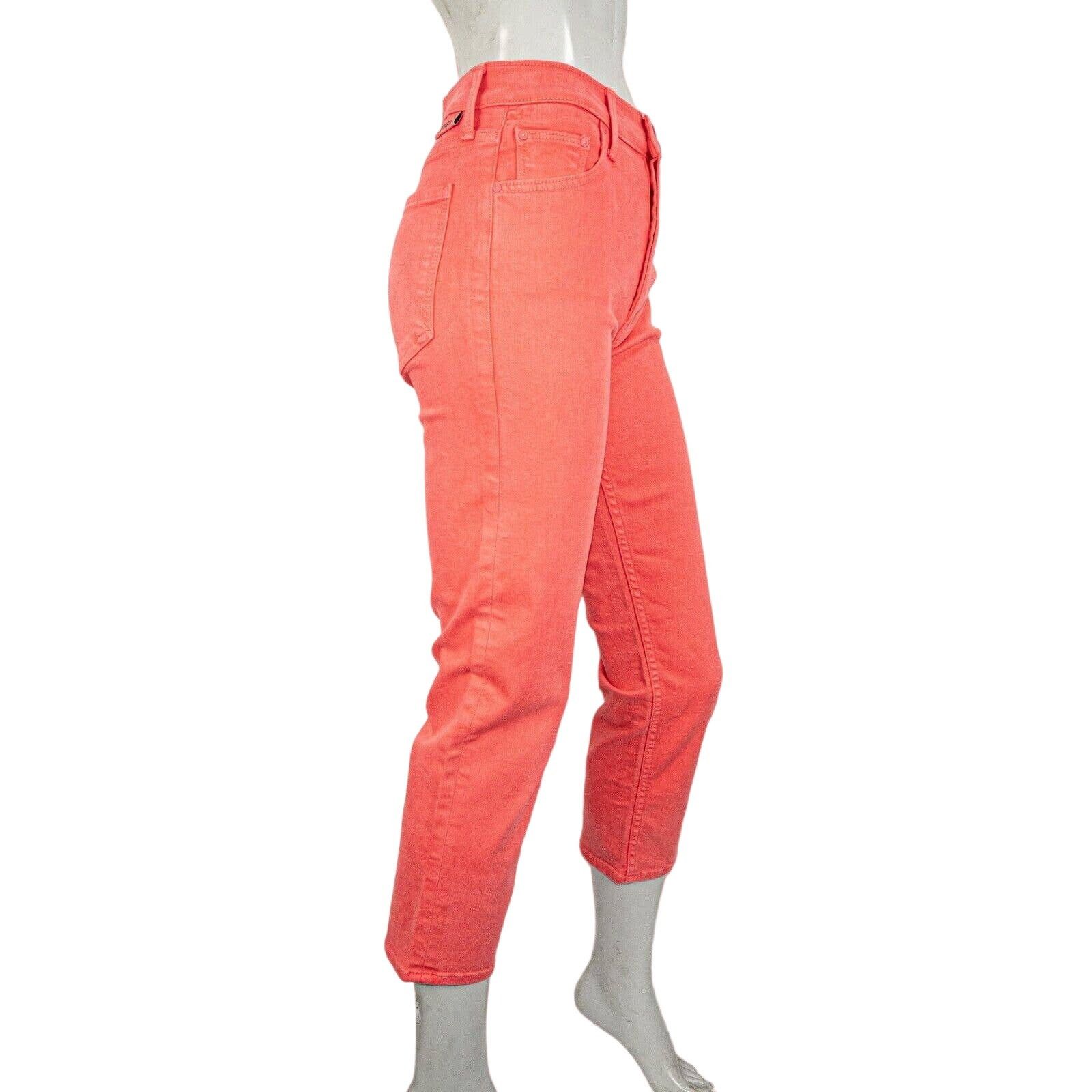 MOTHER MOTHER Denim Women's The Tomcat Ankle Jeans in Paradise Pink Size 26" / US 2 / IT 38 - 4 Thumbnail