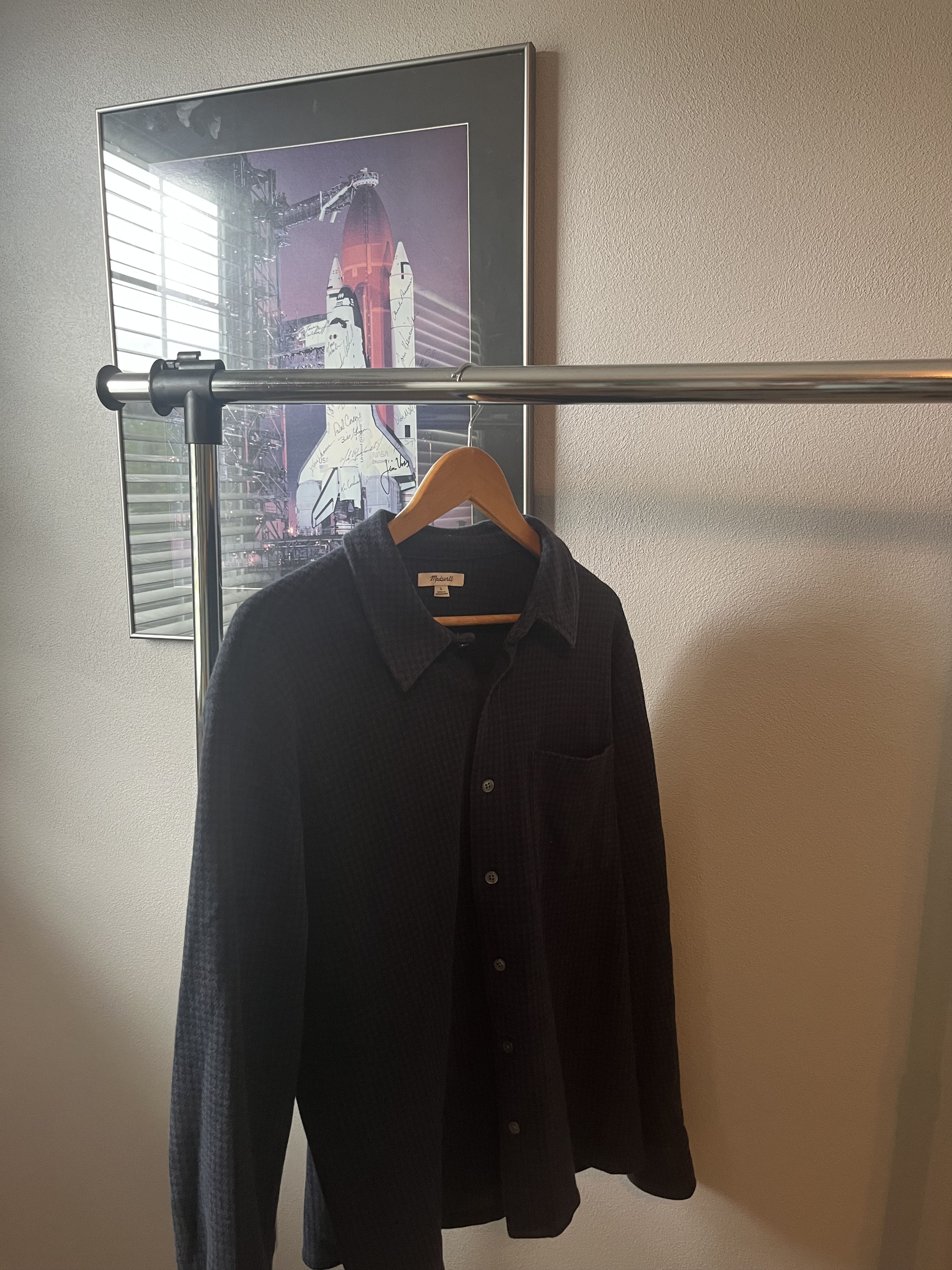 Madewell Button Up Fleece Shirt Size US L / EU 52-54 / 3 - 1 Thumbnail