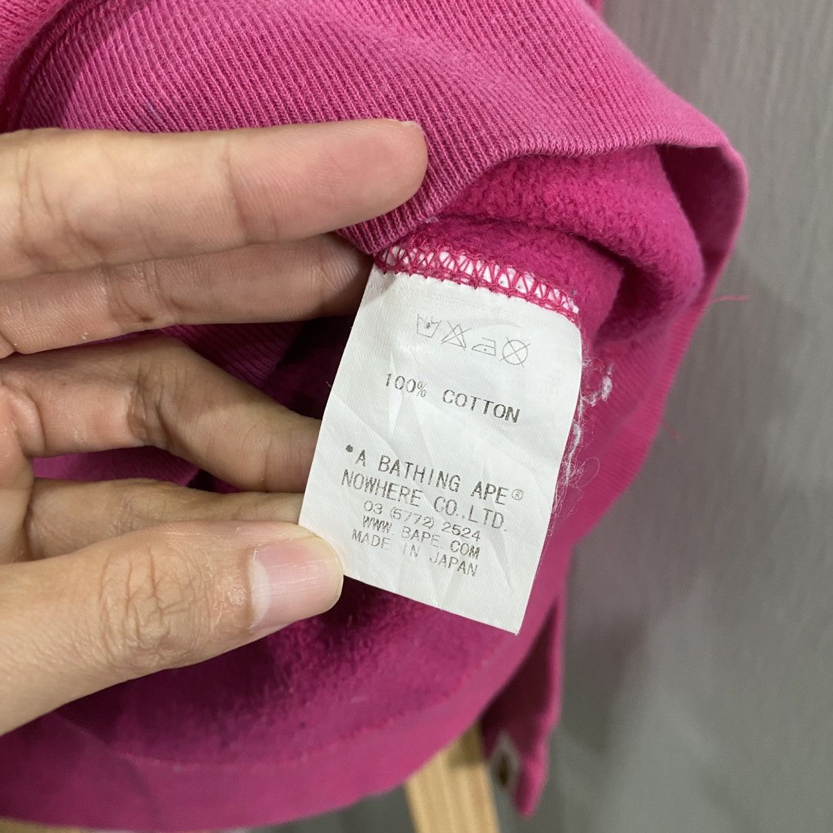 Bape Vintage Bape Baby Milo NASA Astronaut Raglan Sweatshirt Pink Size XS / US 0-2 / IT 36-38 - 11 Thumbnail