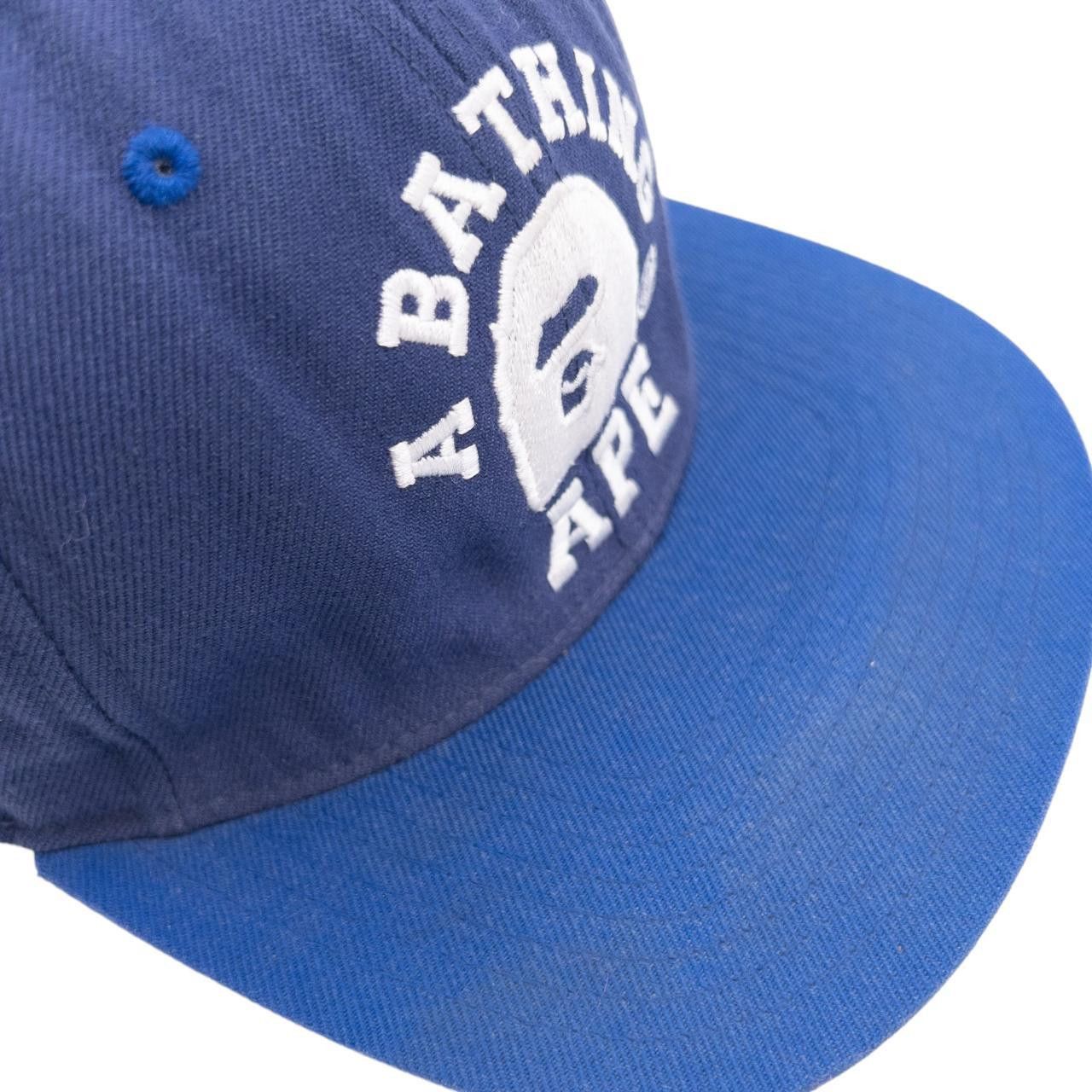 Bape Vintage Bape College Logo Embroidered Hat Size ONE SIZE - 6 Thumbnail